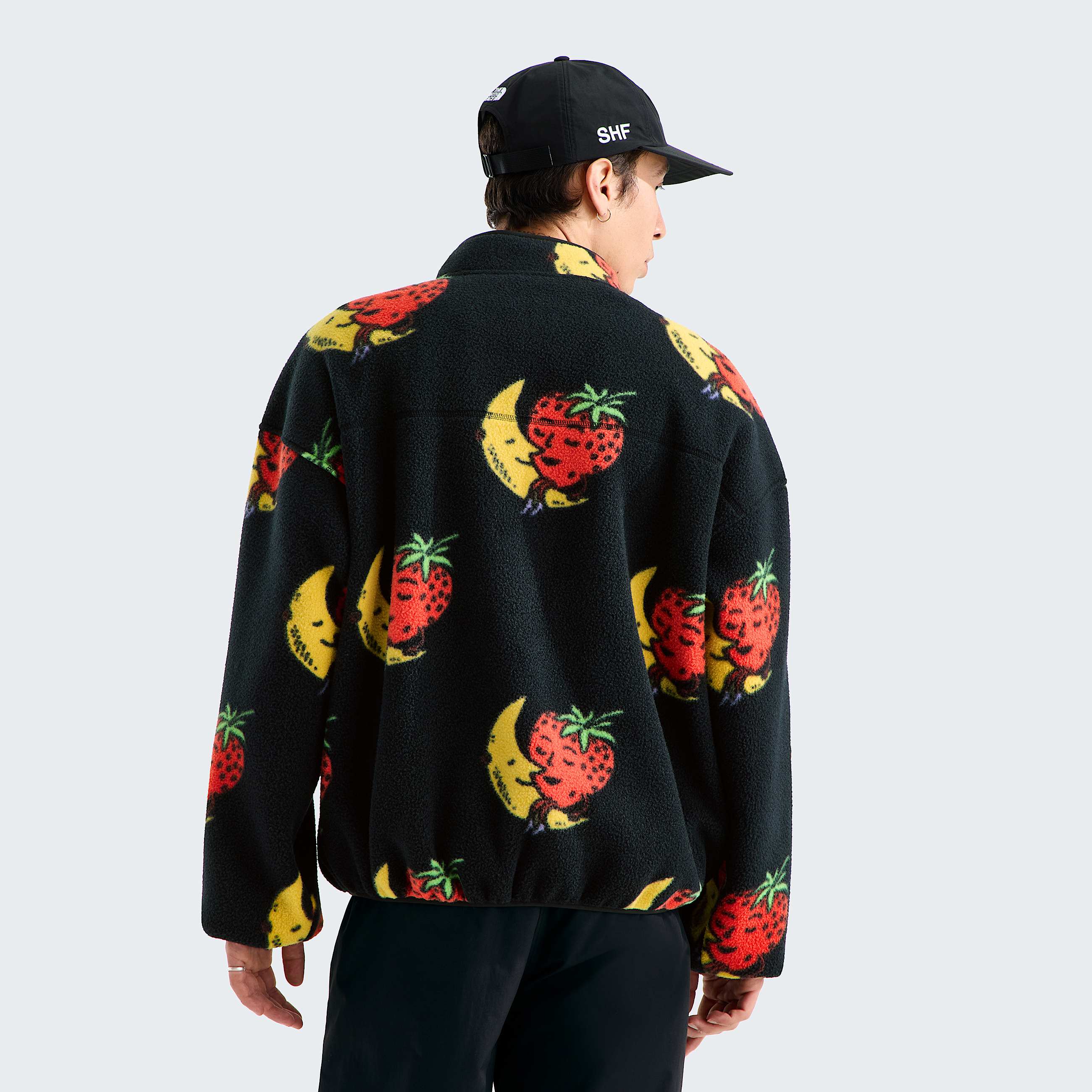 TNF X Sky High Farm 12 Zip Fleece TNF ALT4