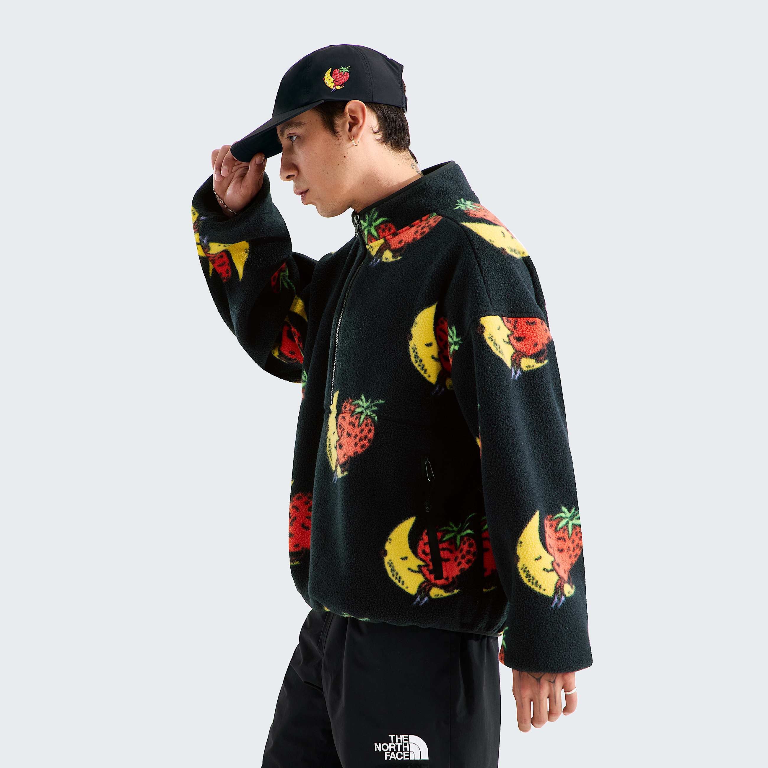 TNF X Sky High Farm 12 Zip Fleece TNF ALT6