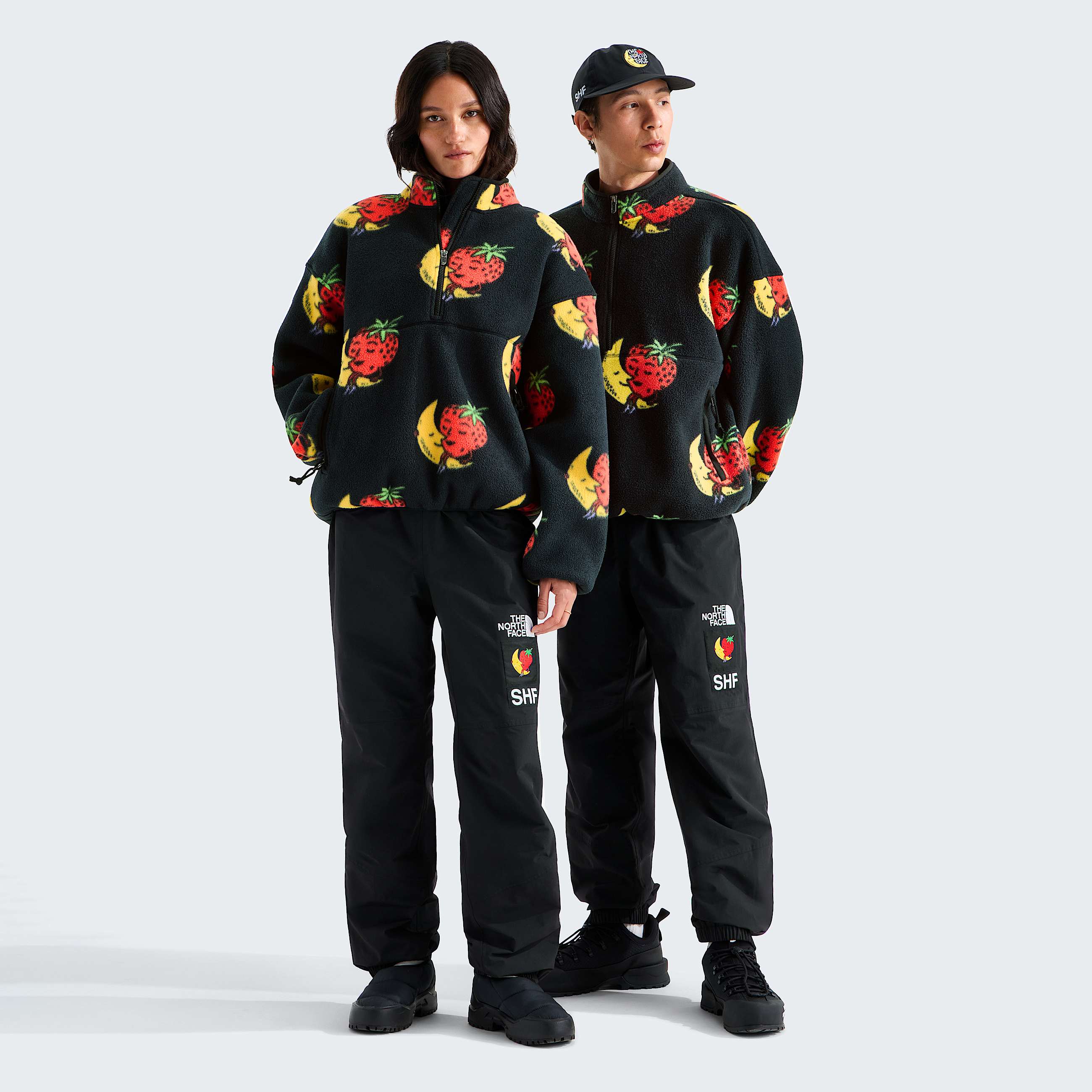 TNF X Sky High Farm 12 Zip Fleece TNF HERO