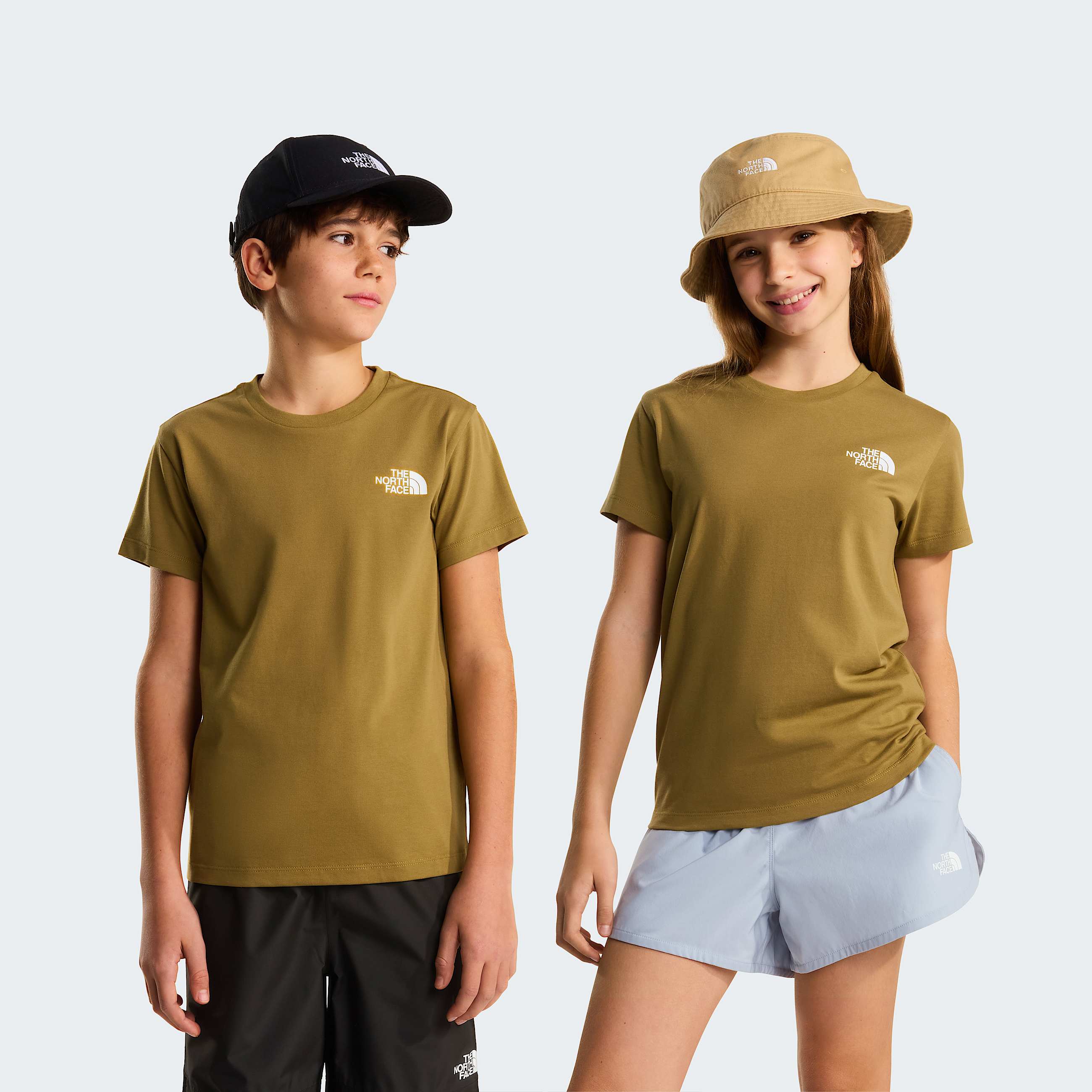 Teens Simple Dome TShirt TNF Cedar HERO