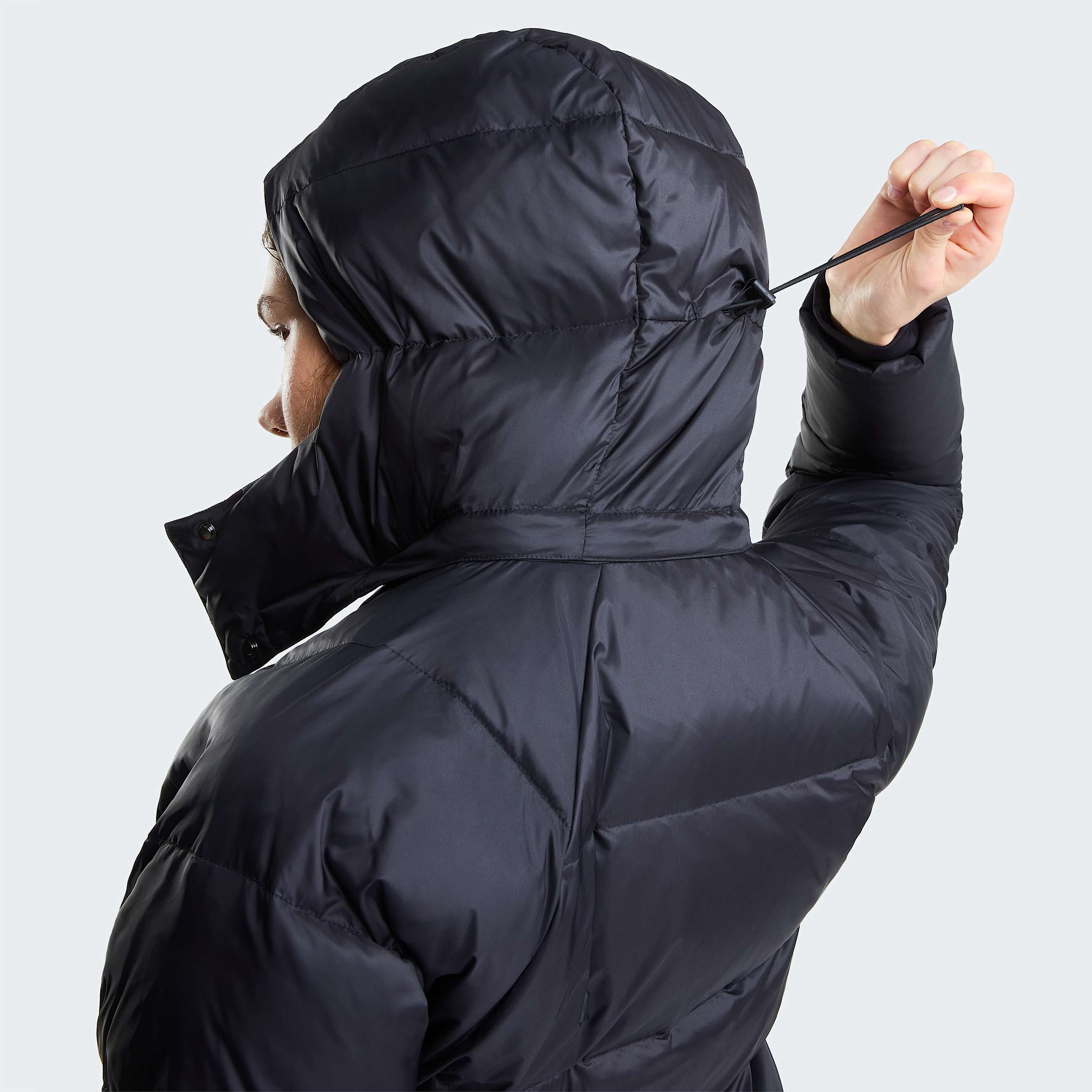 Parka lungo in piumino con cappuccio Hydrenalite City da donna TNF TNF Black ALT6