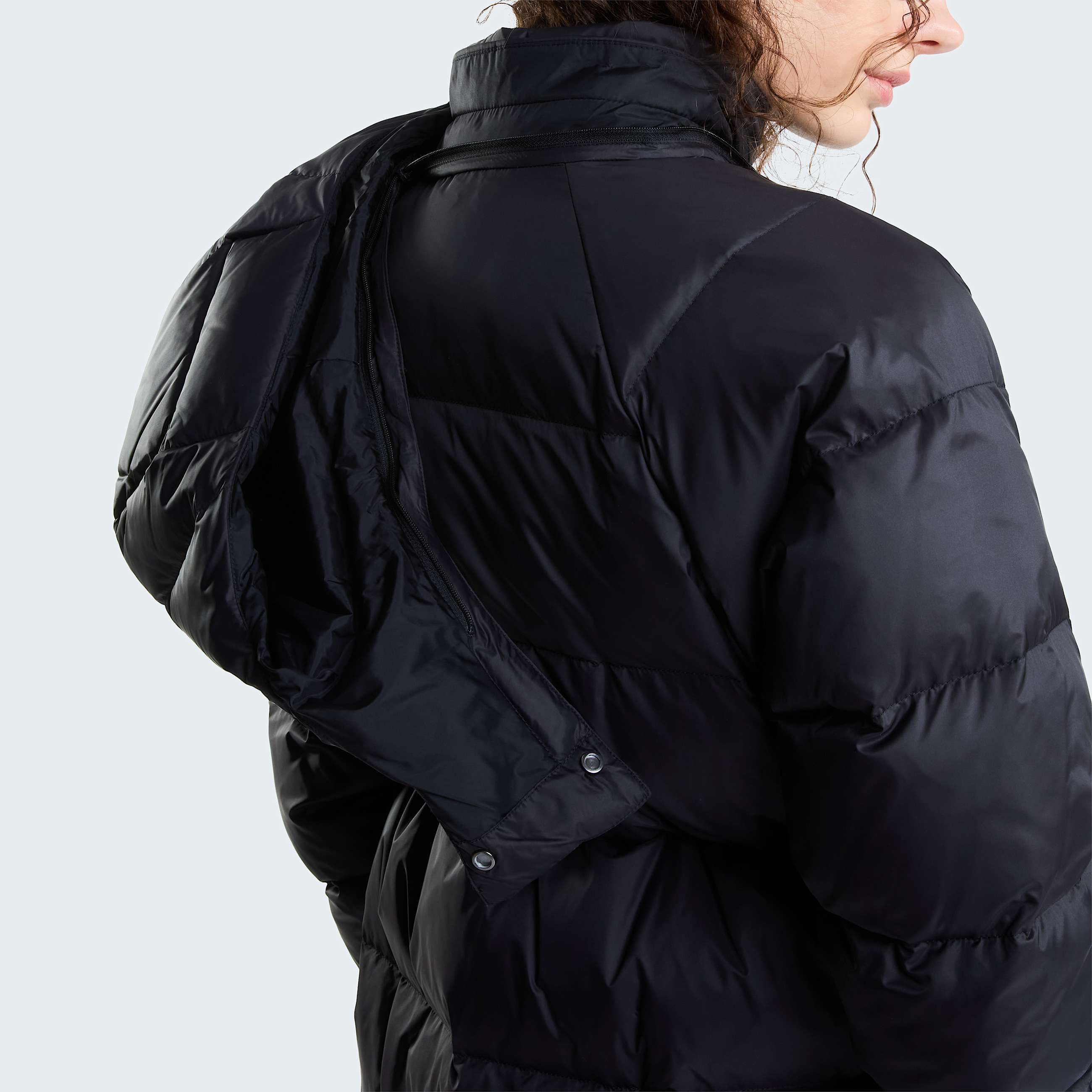 Parka lungo in piumino con cappuccio Hydrenalite City da donna TNF TNF Black ALT7