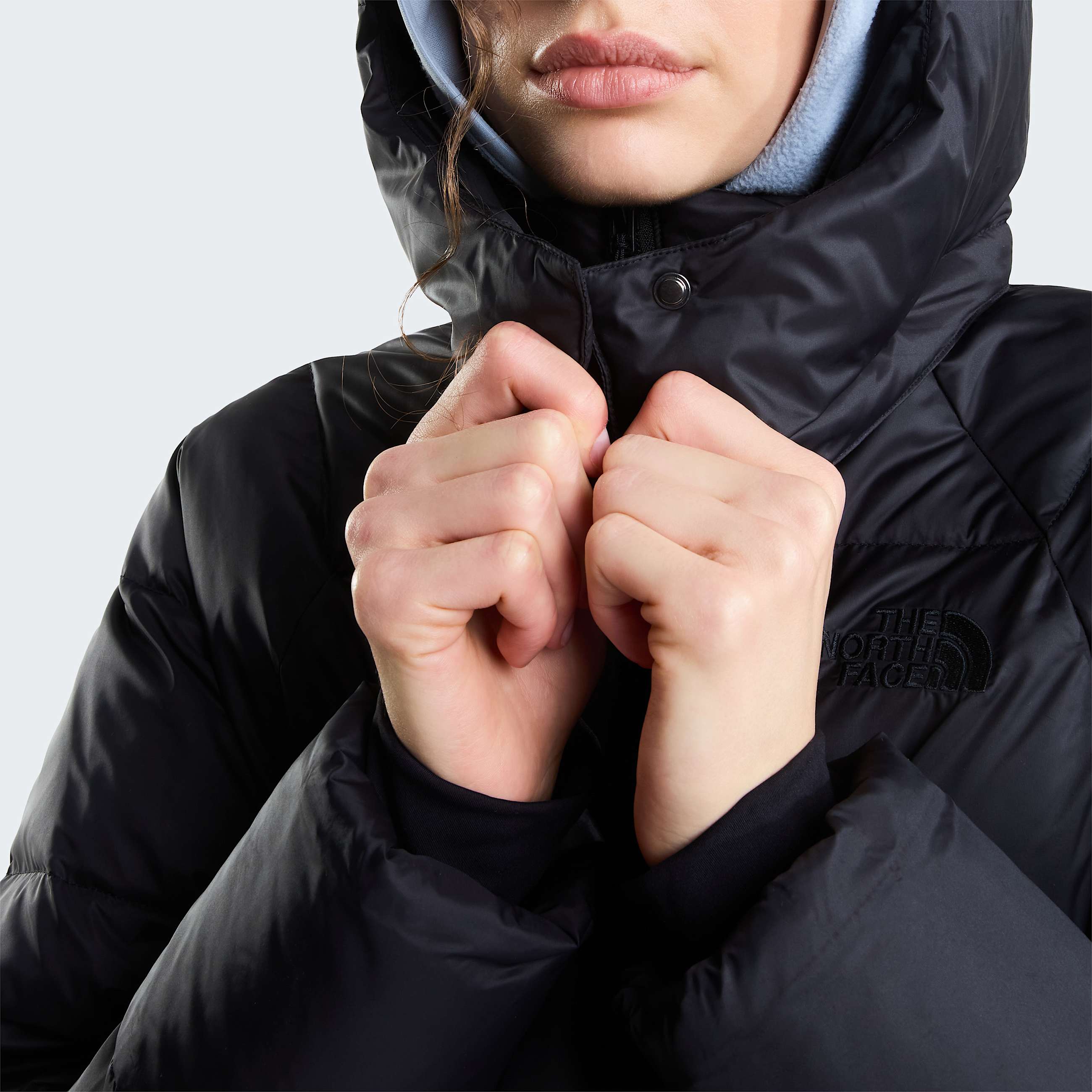 Parka lungo in piumino con cappuccio Hydrenalite City da donna TNF TNF Black ALT8
