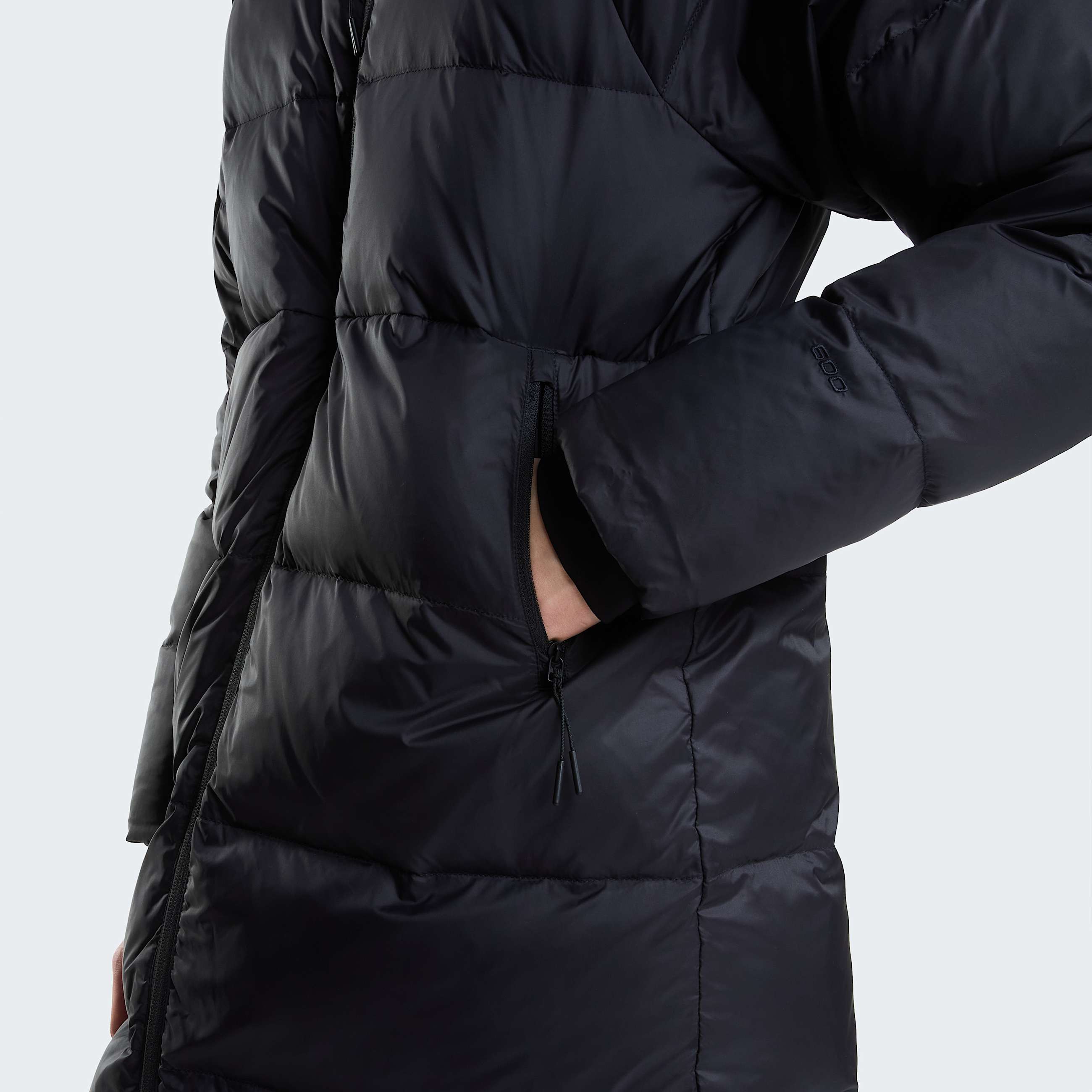 Parka lungo in piumino con cappuccio Hydrenalite City da donna TNF TNF Black ALT9
