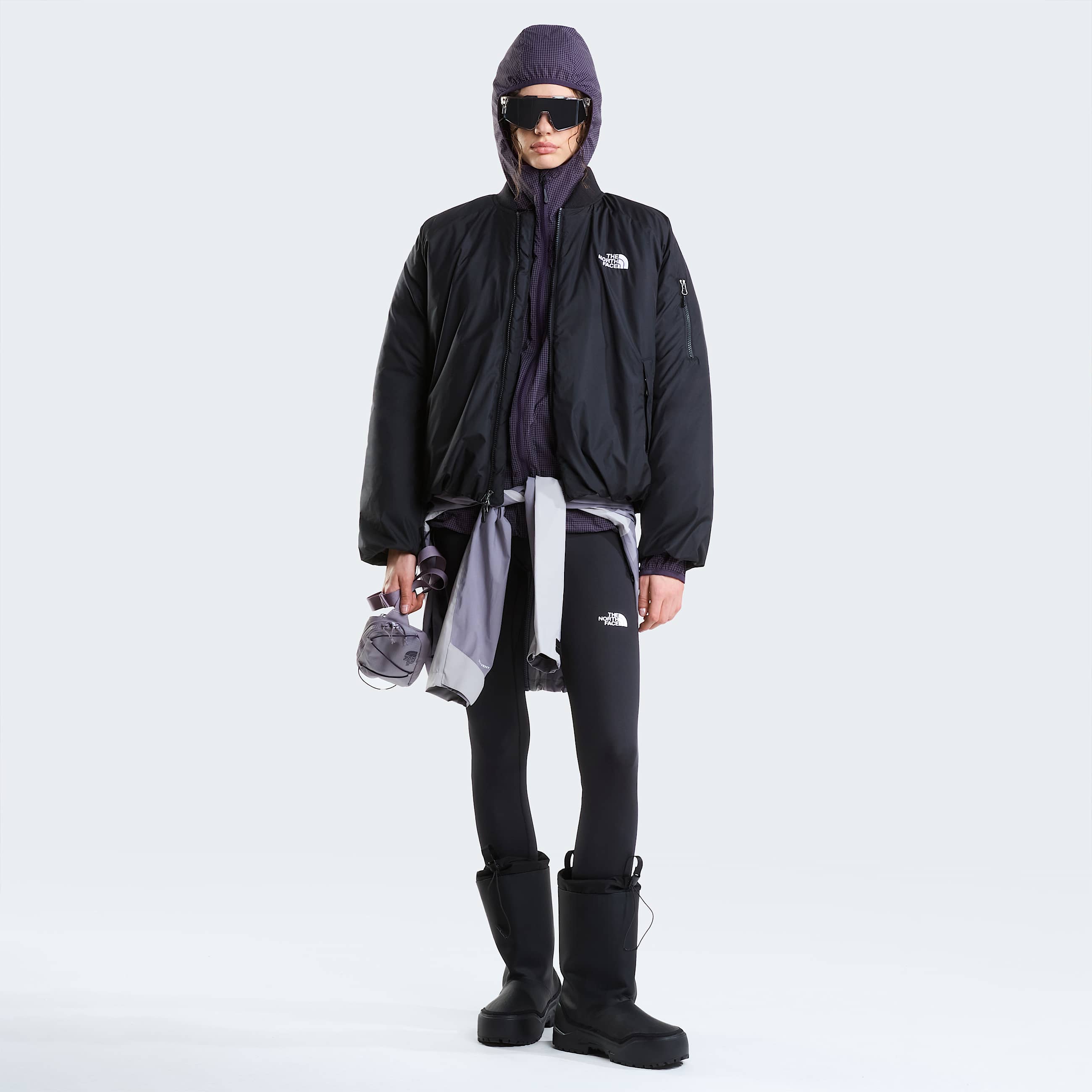 Womens Choqa Bomber Jacket TNF ALT1