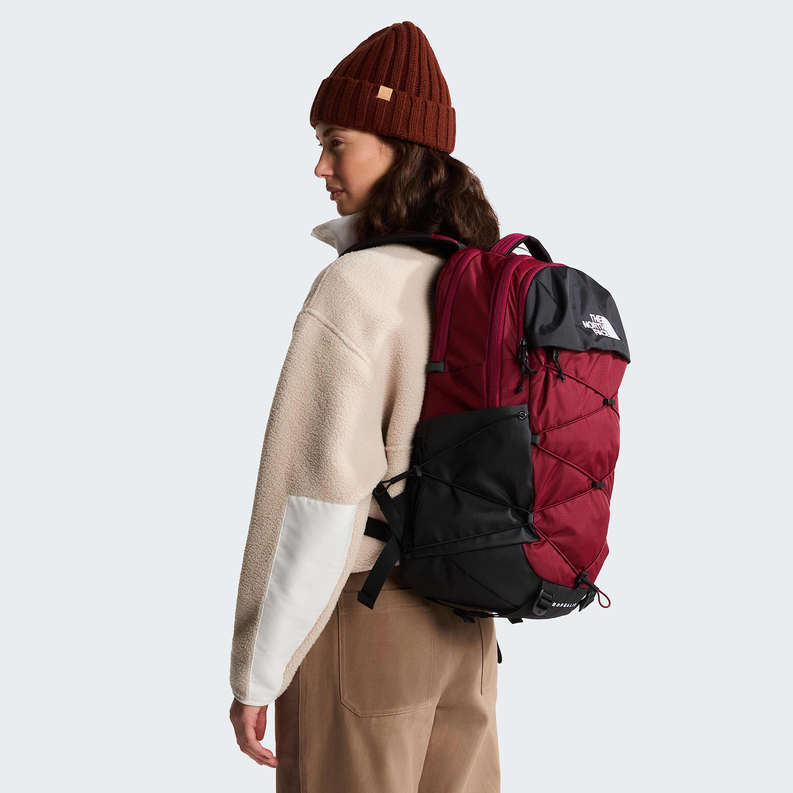 Sac Borealis TNF Burgundy CrushTNF Black ALT1