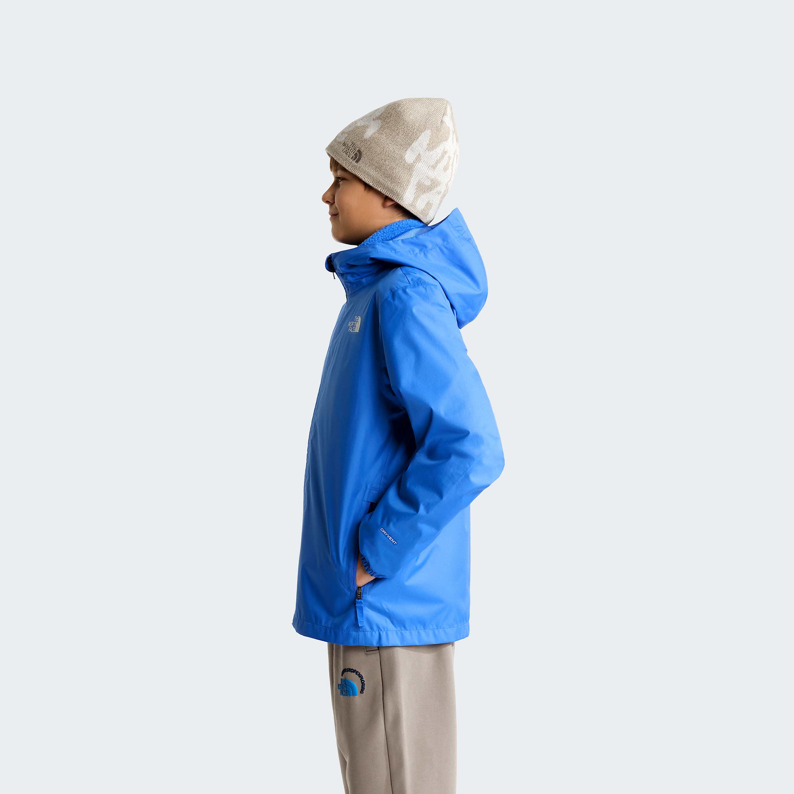 Zipline Regenjacke fr Jugendliche TNF Active Blue ALT2