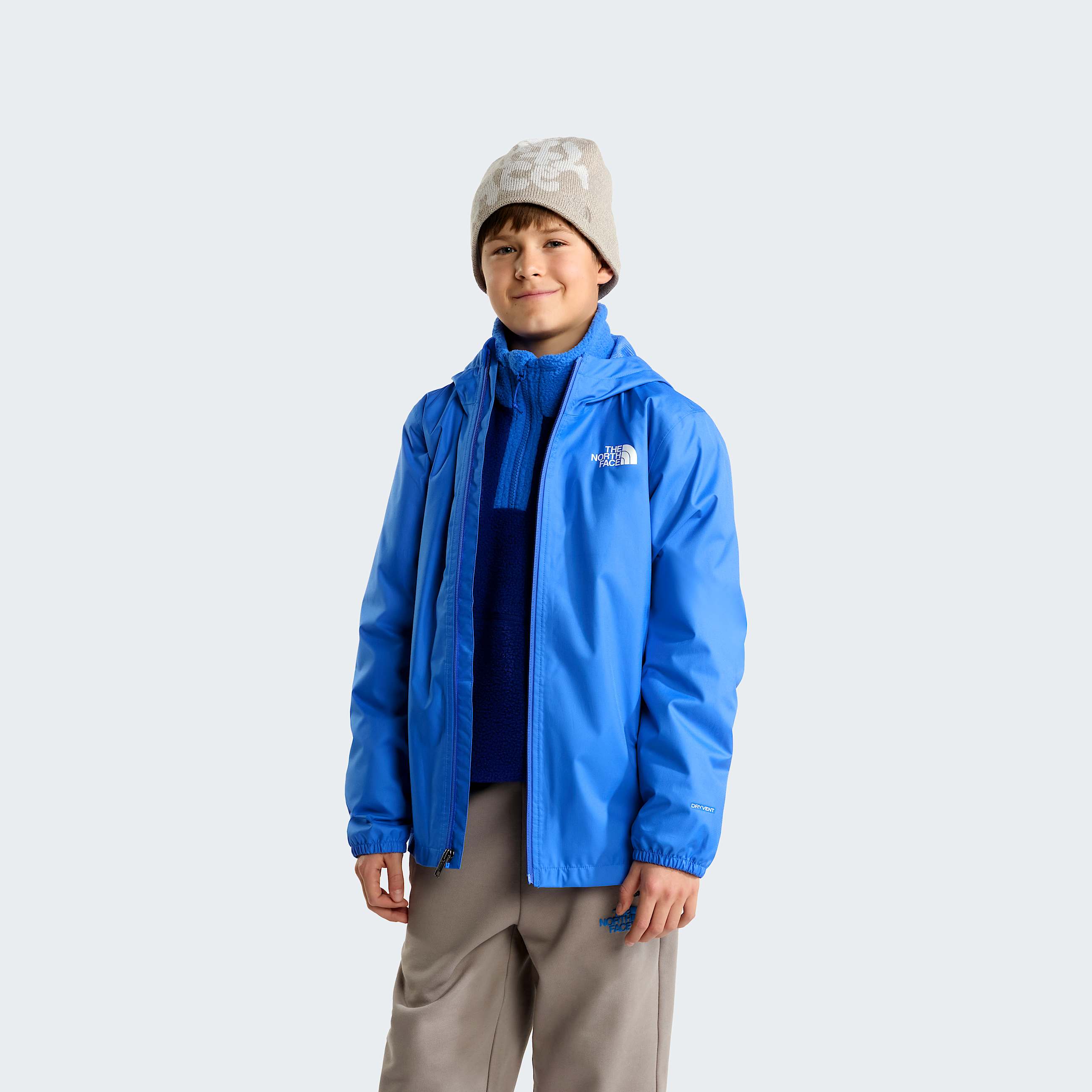 Zipline Regenjacke fr Jugendliche TNF Active Blue ALT4