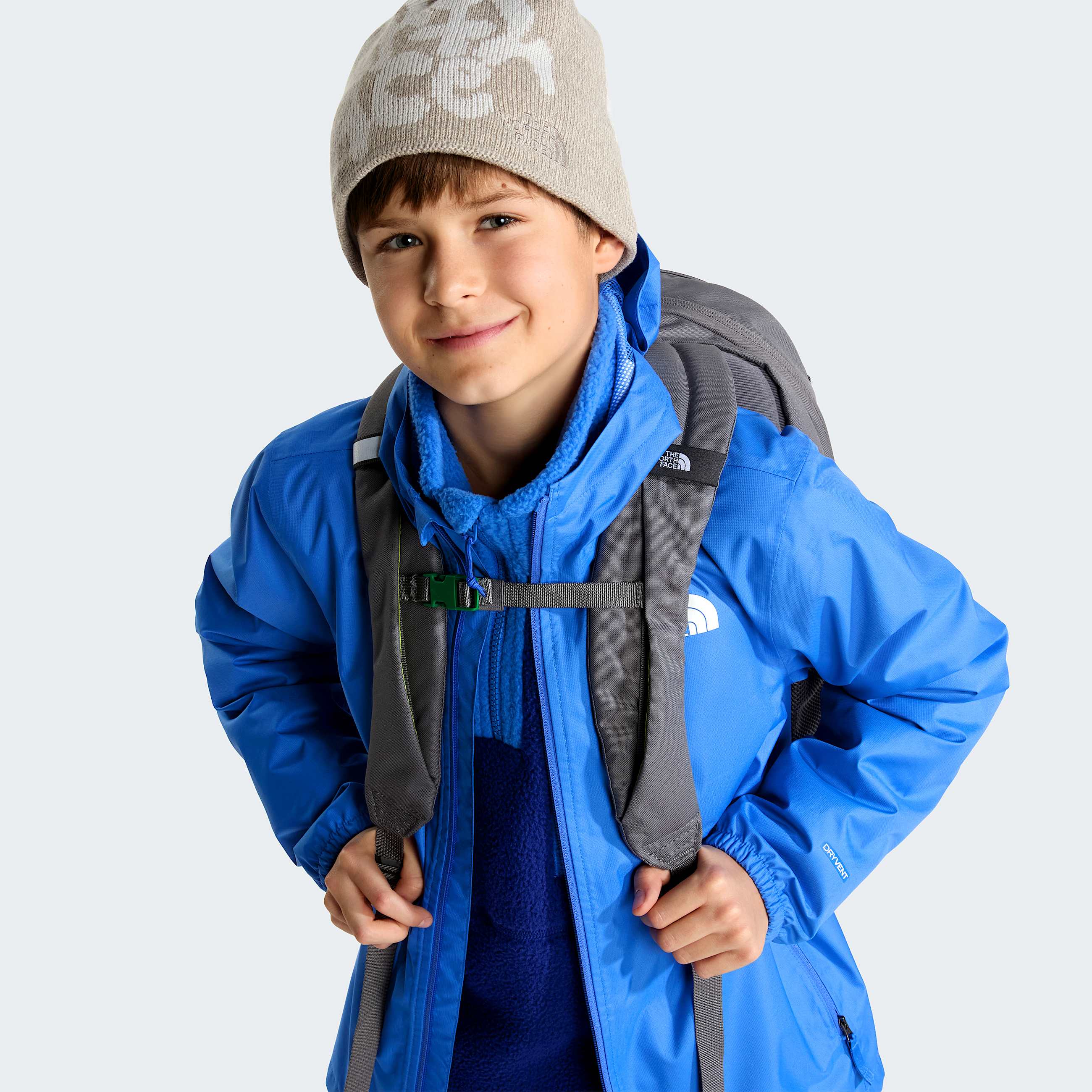 Zipline Regenjacke fr Jugendliche TNF Active Blue ALT8