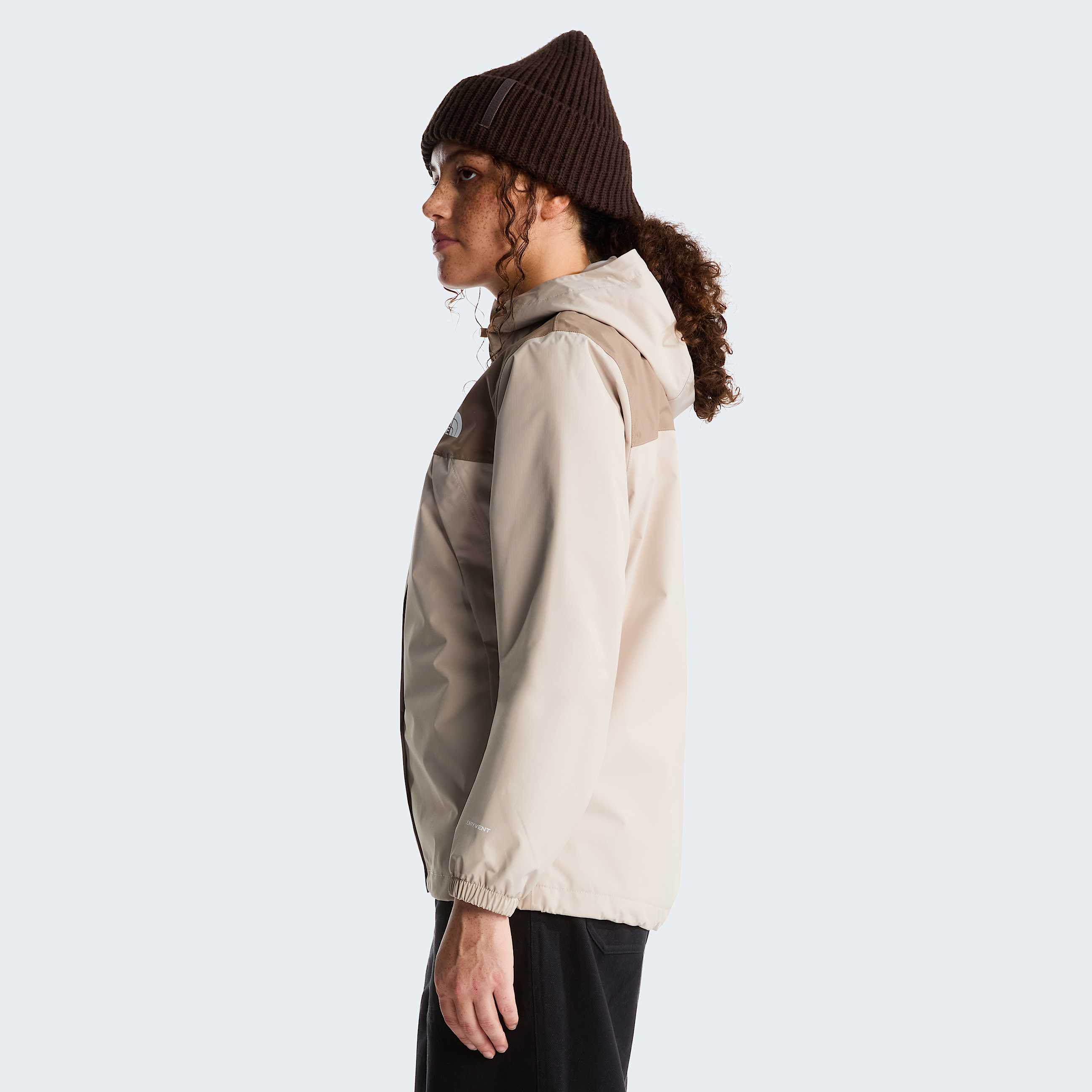 Veste impermable Antora pour femme TNF Timeless TaupeGarnet ALT2