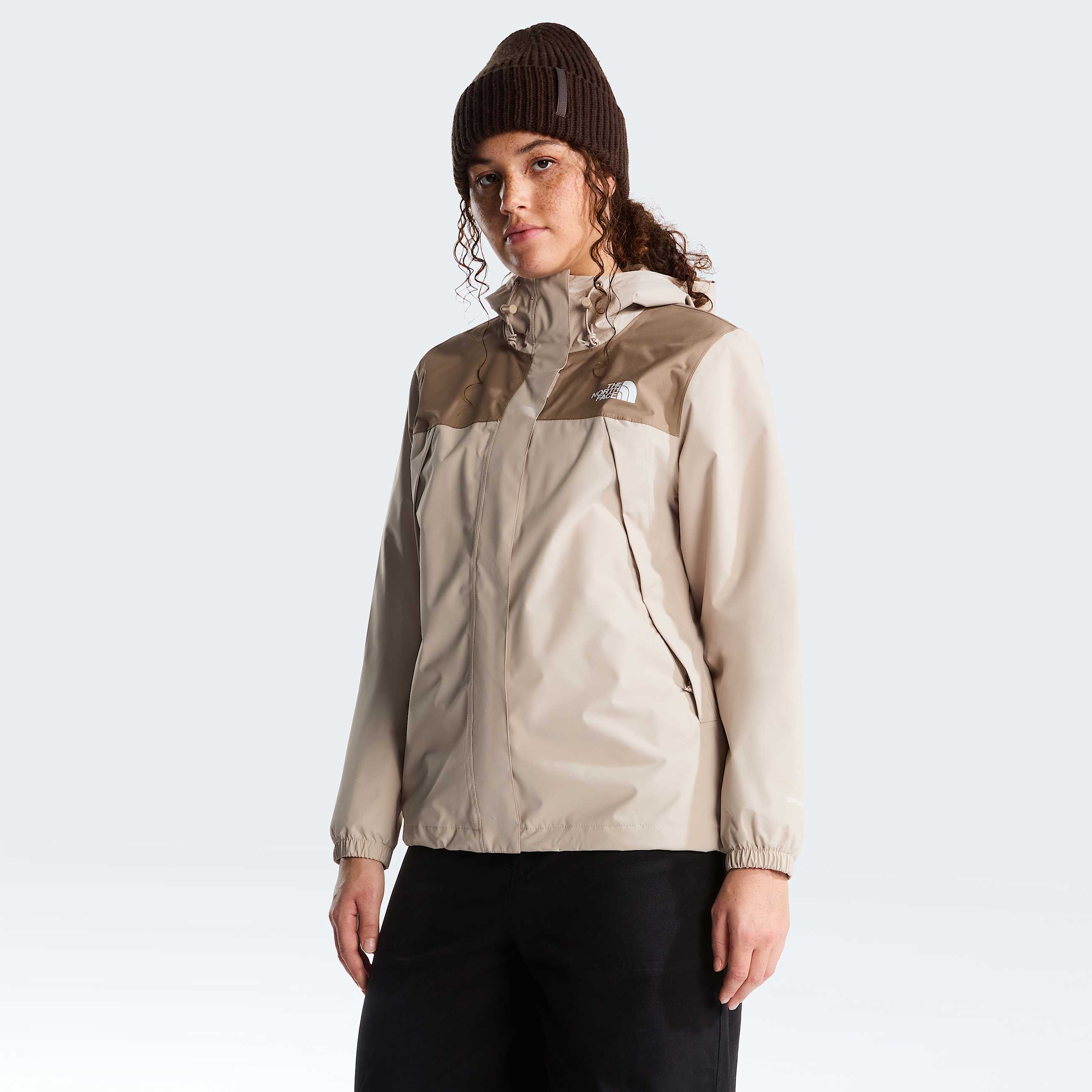 Veste impermable Antora pour femme TNF Timeless TaupeGarnet HERO