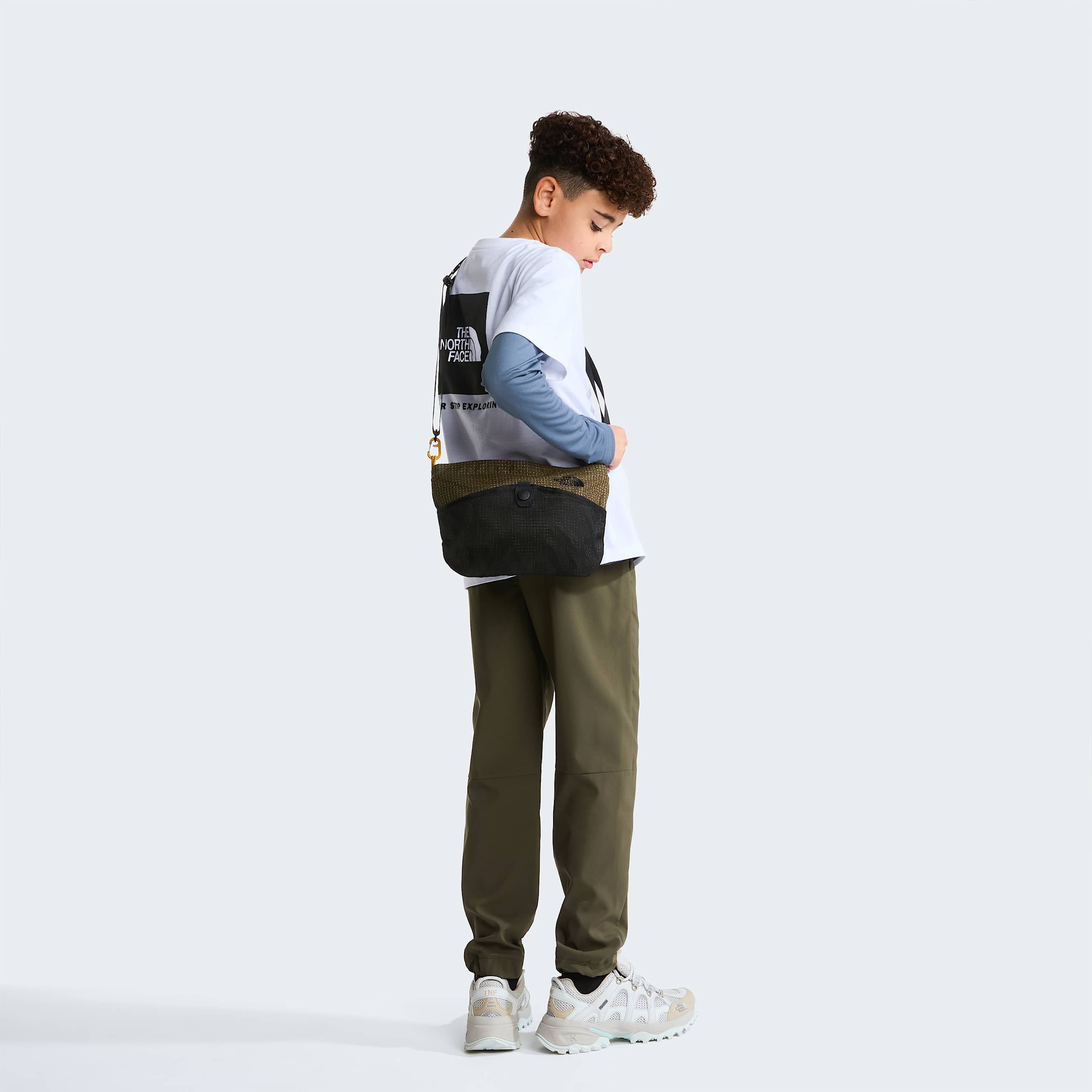 Tshirt Evolution Box NSE da ragazzi TNF ALT2