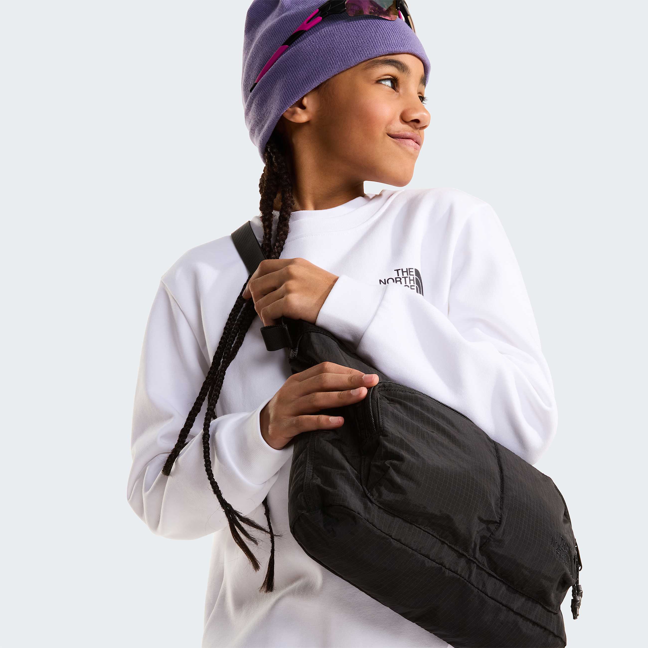 Felpa Evolution Box NSE da ragazzi TNF ALT15