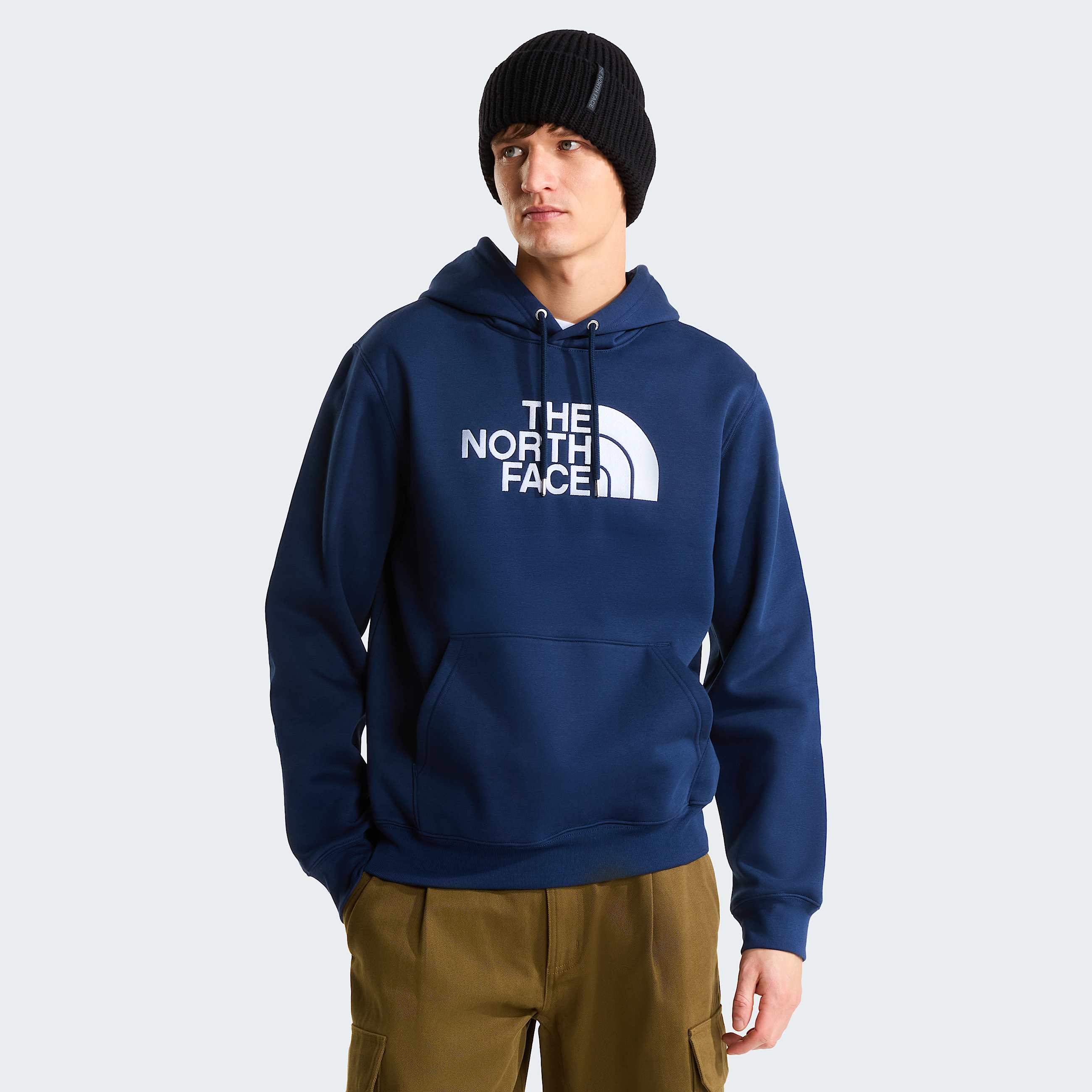 Sudadera recta con capucha TNF Essential Drew Peak para hombre TNF HERO
