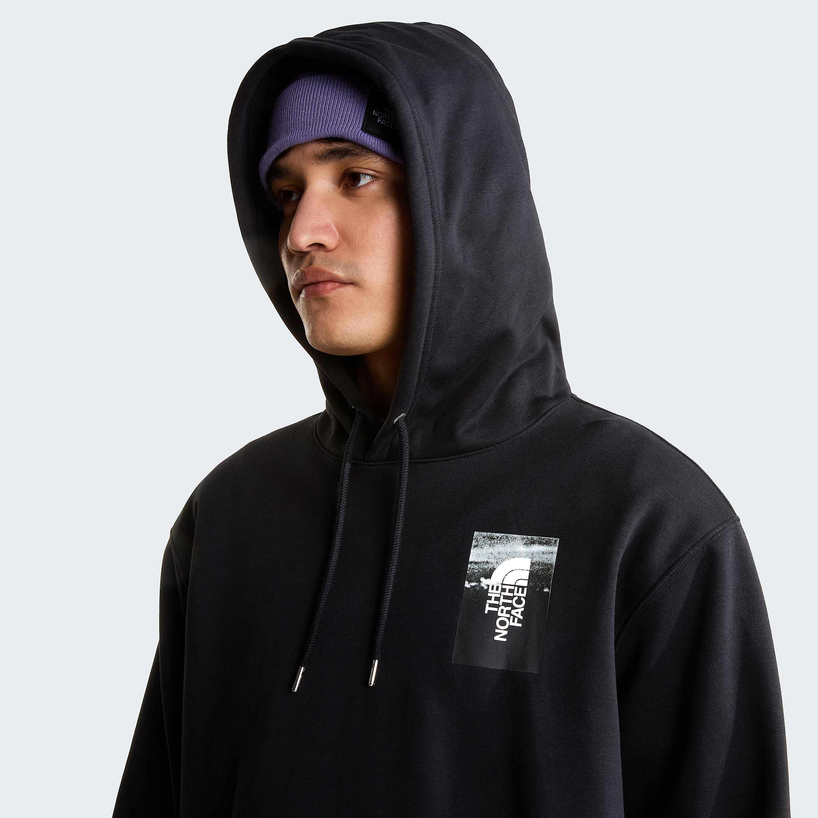 Mens Apex 75 Collage Relaxed Hoodie TNF ALT4