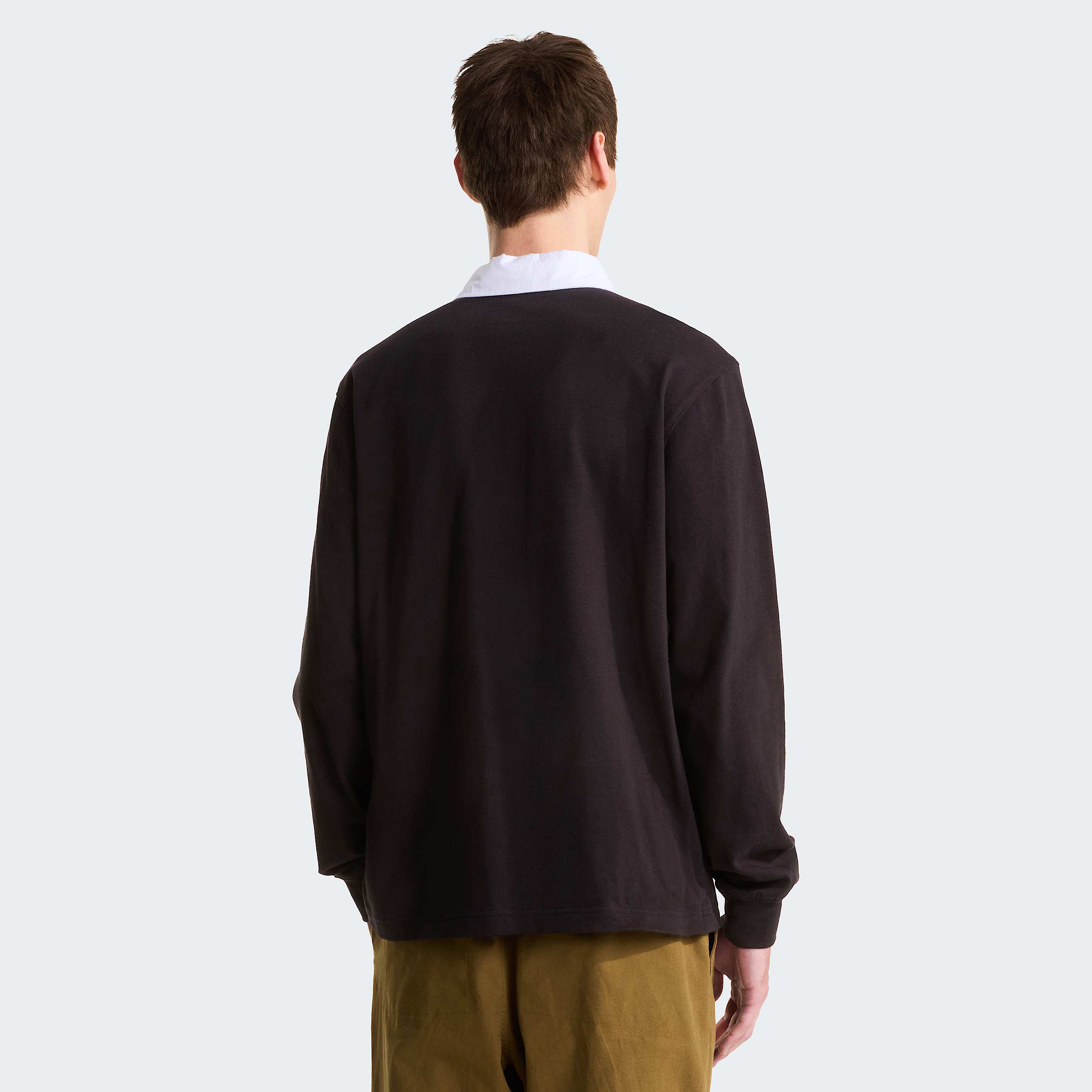 Mens Vista LongSleeve Rugby Shirt TNF ALT3