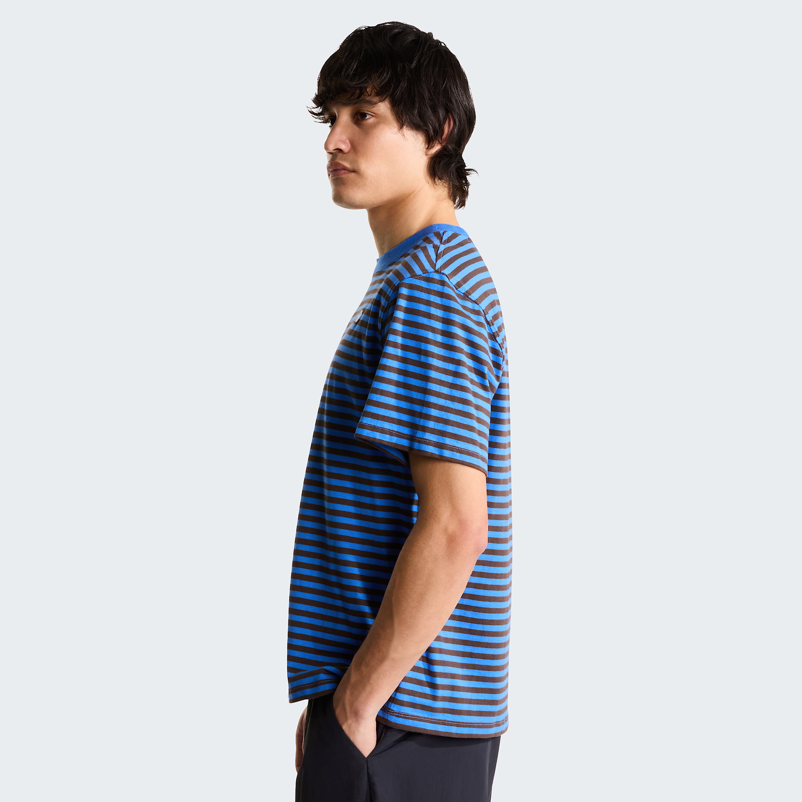 Mski Tshirt w paski Vista TNF ALT2