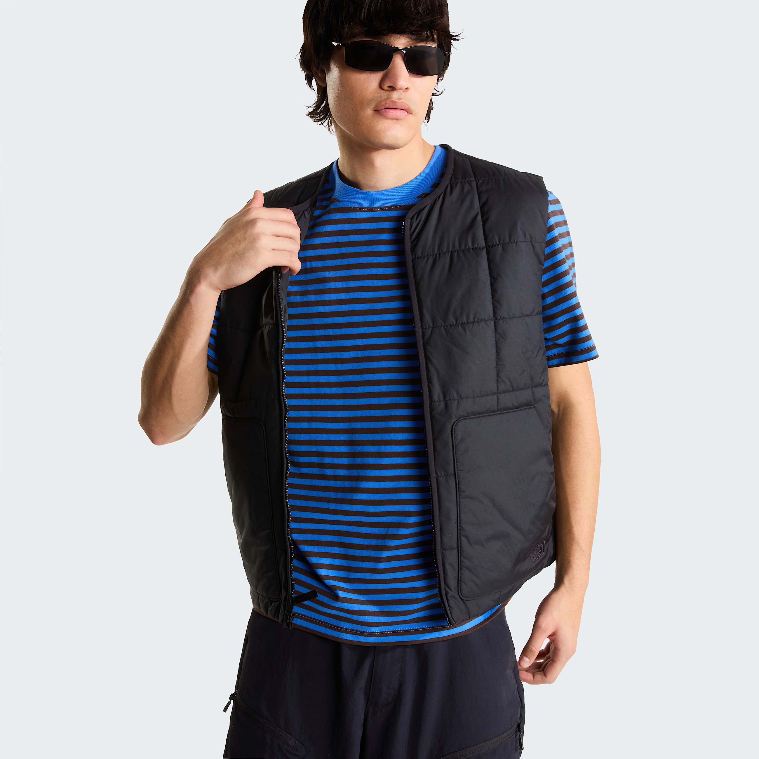 Mski Tshirt w paski Vista TNF ALT5