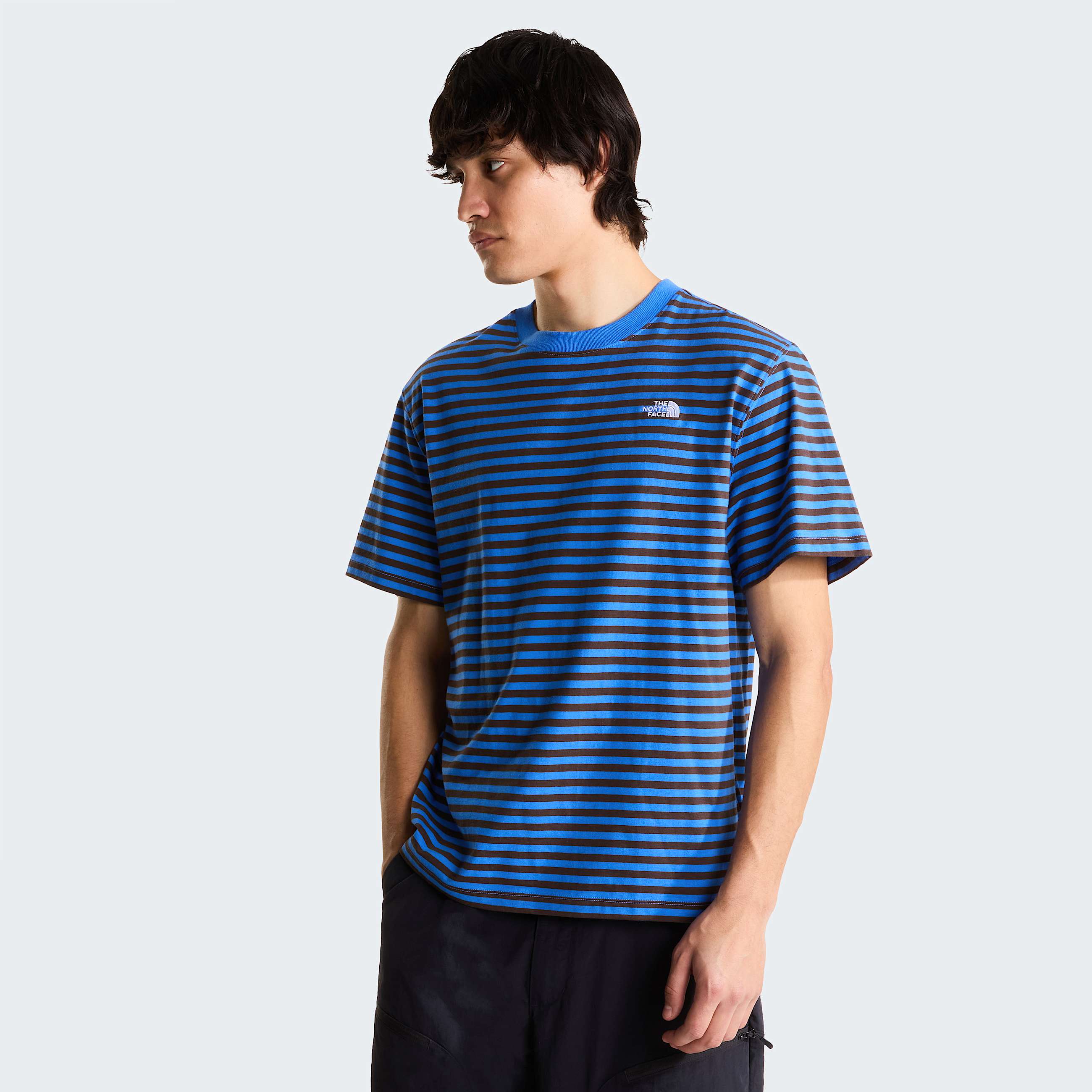 Mski Tshirt w paski Vista TNF HERO