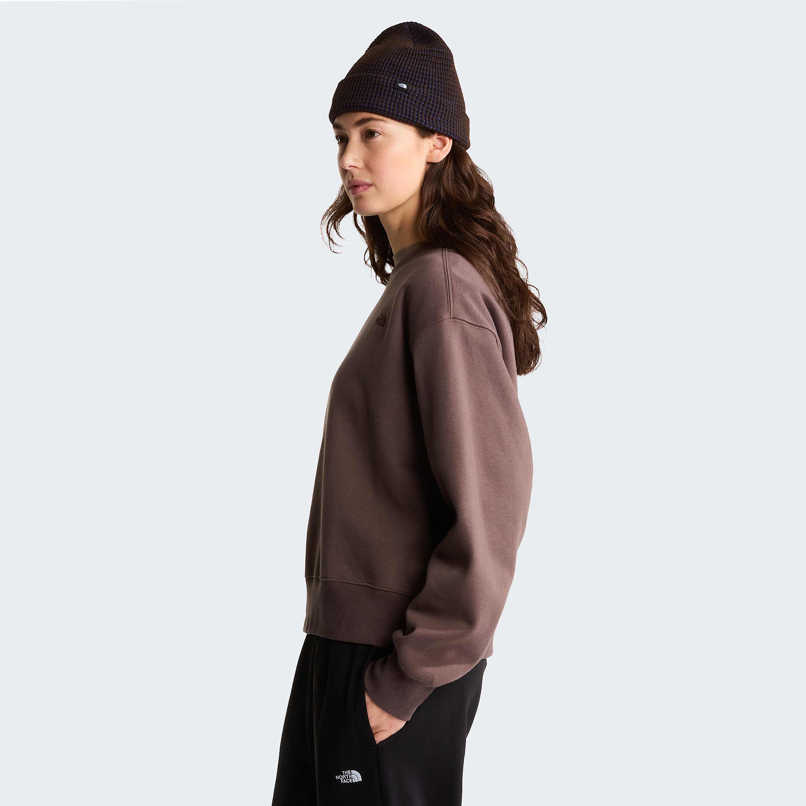 Felpa oversize TNF Essential Simple Dome Boxy da donna TNF ALT2