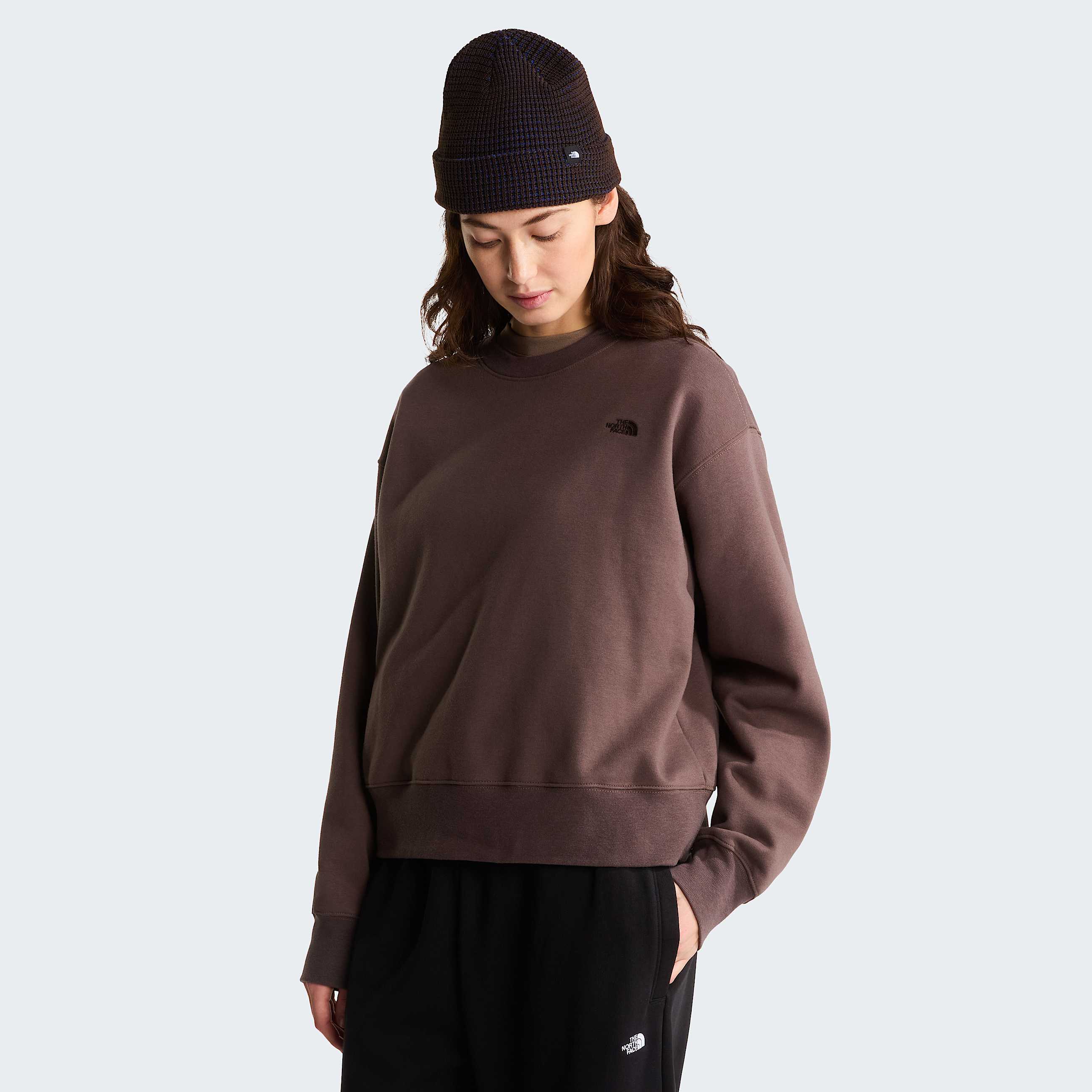 Felpa oversize TNF Essential Simple Dome Boxy da donna TNF HERO
