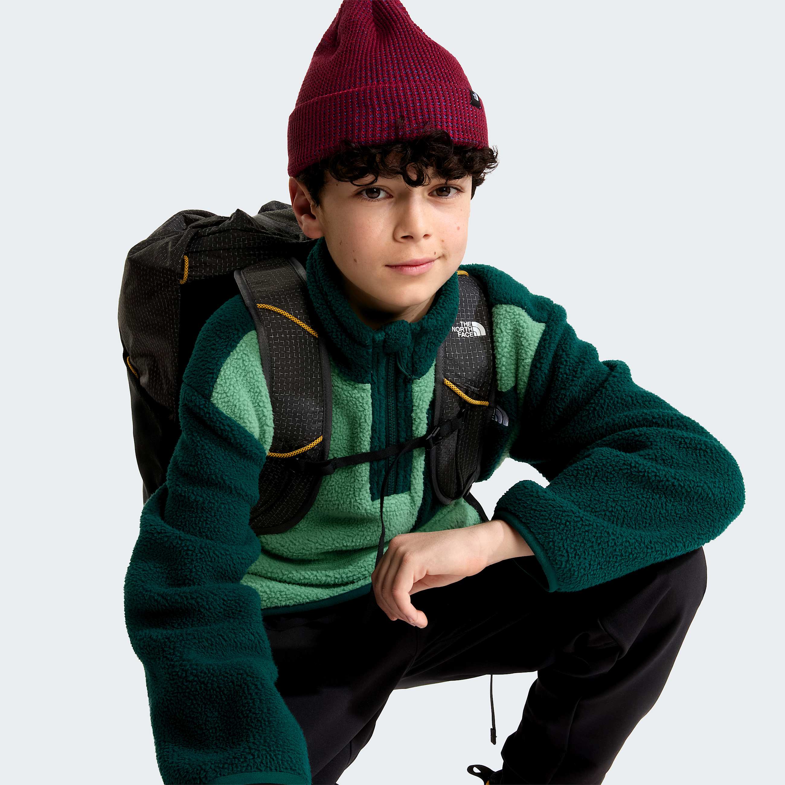 Polaire  col zipp Yumiori pour enfant TNF ALT5