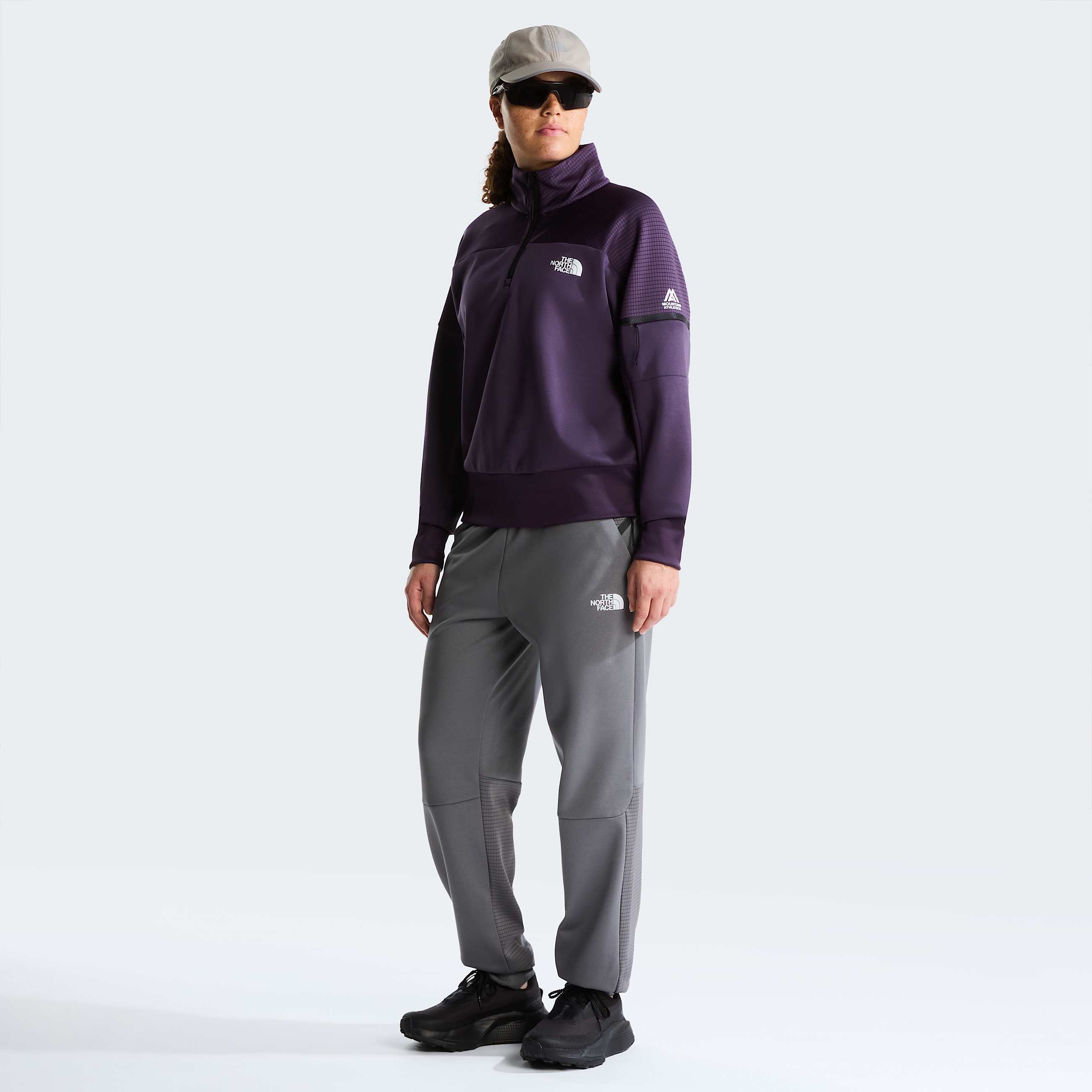 Damski polar z zamkiem o dugoci 14 Mountain Athletics 20 TNF ALT1