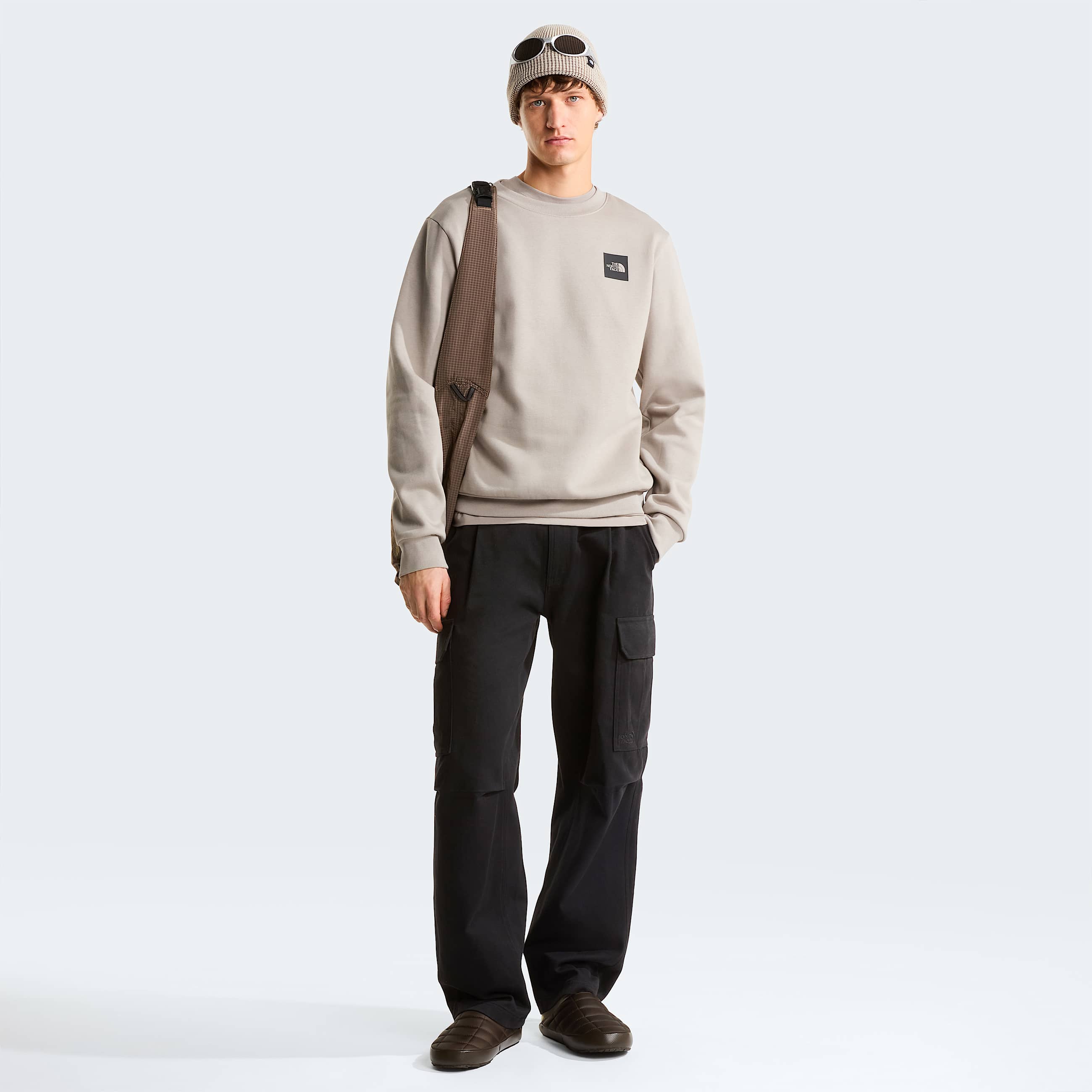 Felpa Box Half Dome Regular da uomo TNF ALT1