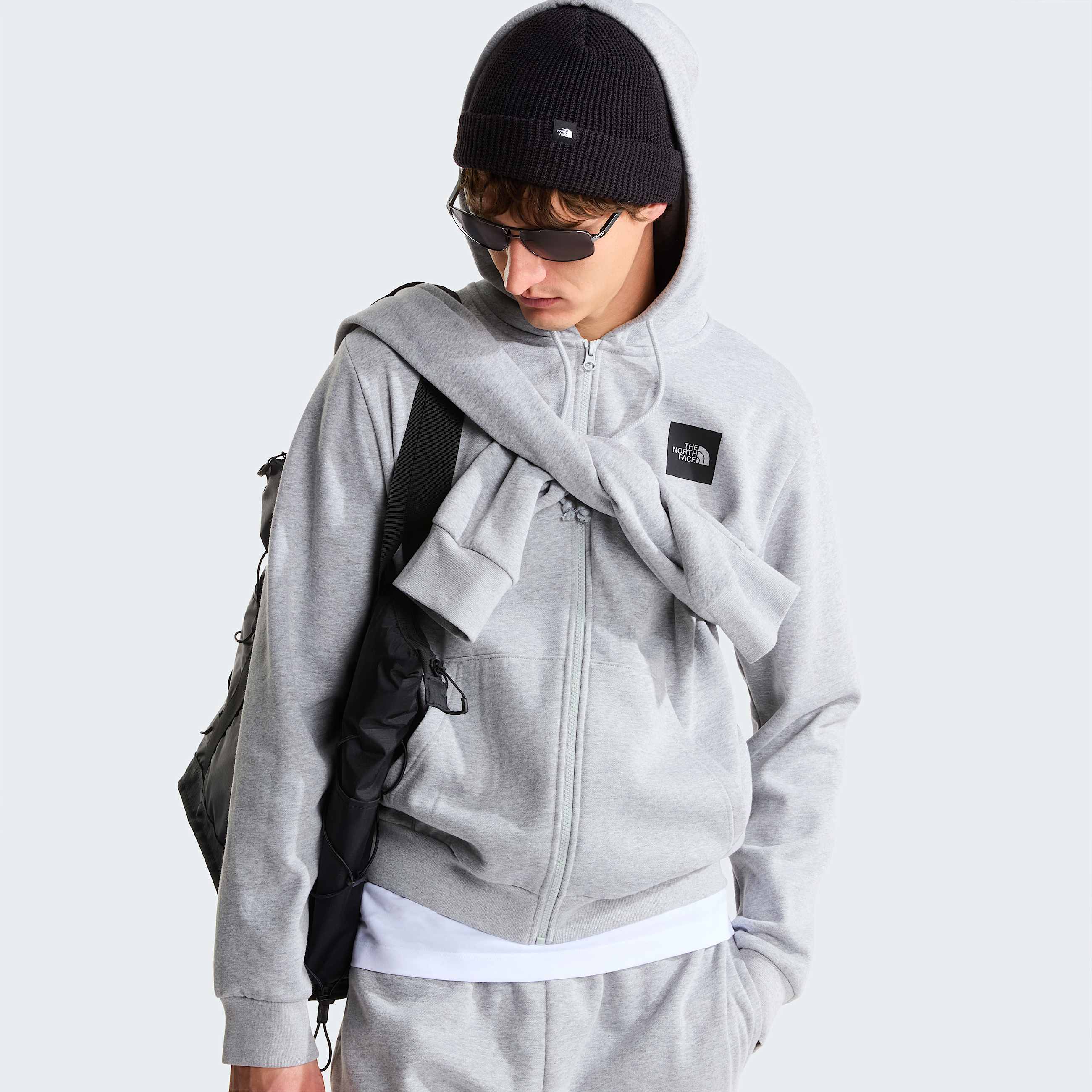 Felpa con cappuccio Box Half Dome Regular da uomo TNF ALT7