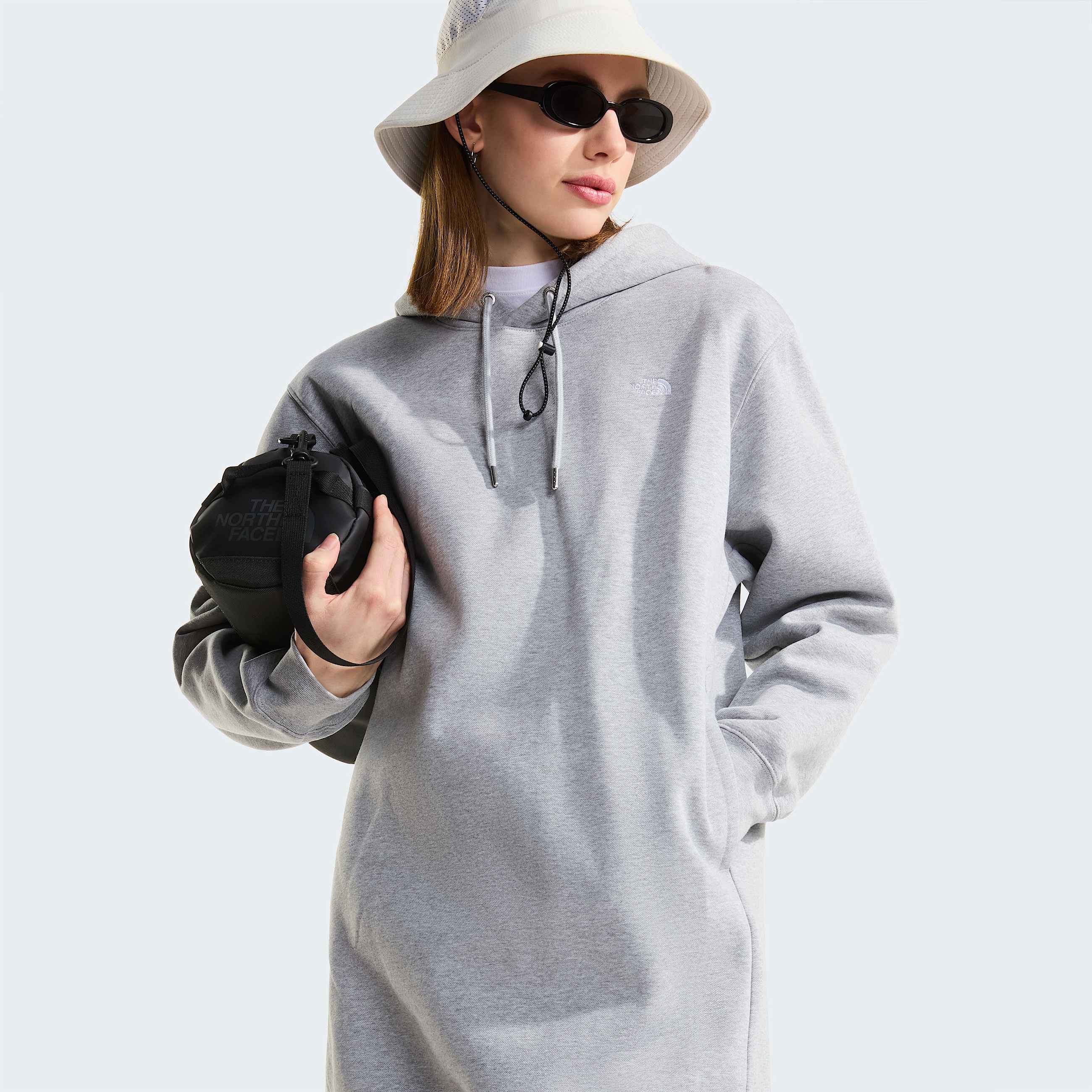 Abito con cappuccio Essential Simple Dome Relaxed da donna TNF ALT6