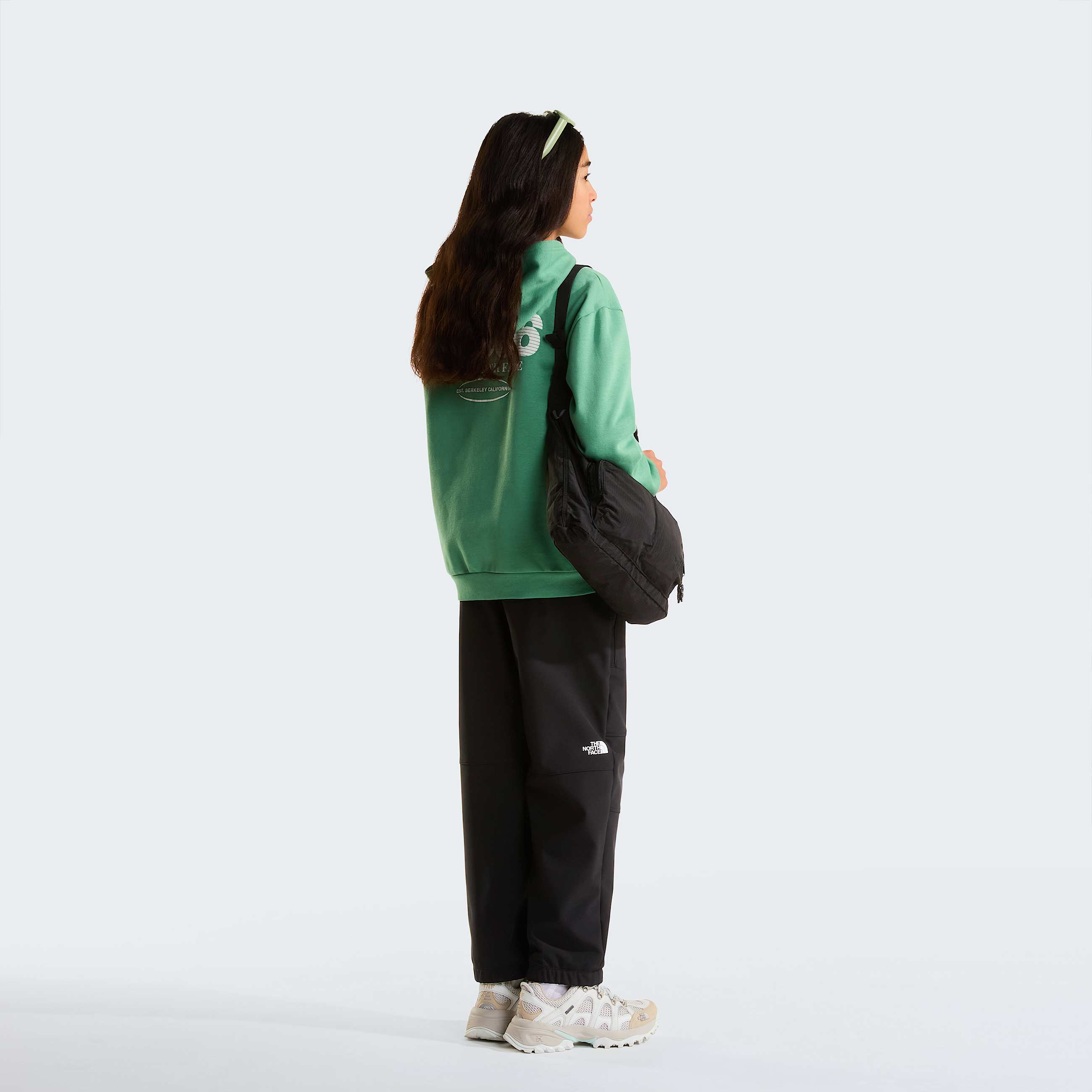 Sweat  capuche graphique dcontract Track pour enfant TNF ALT14