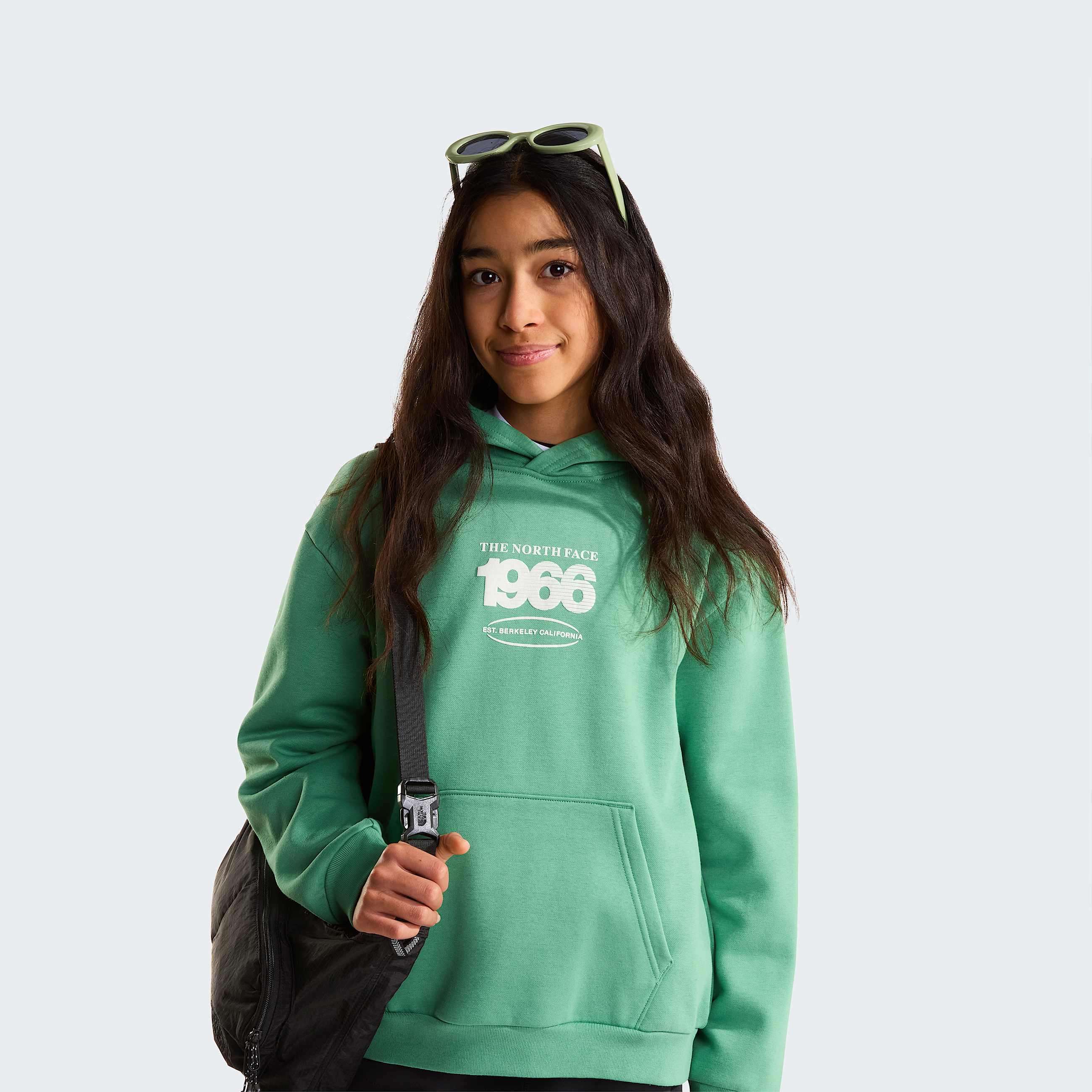 Sweat  capuche graphique dcontract Track pour enfant TNF ALT16