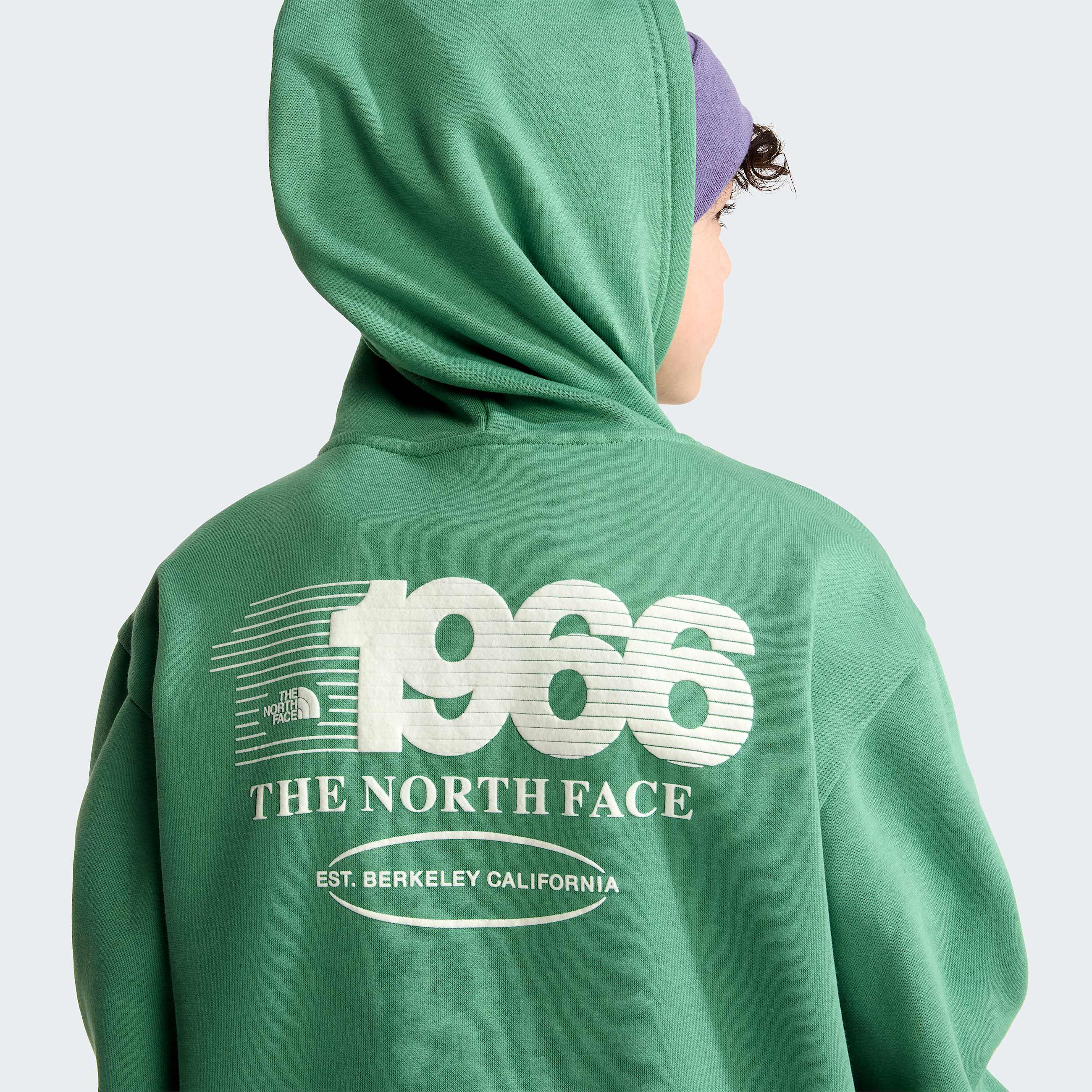 Sweat  capuche graphique dcontract Track pour enfant TNF ALT5