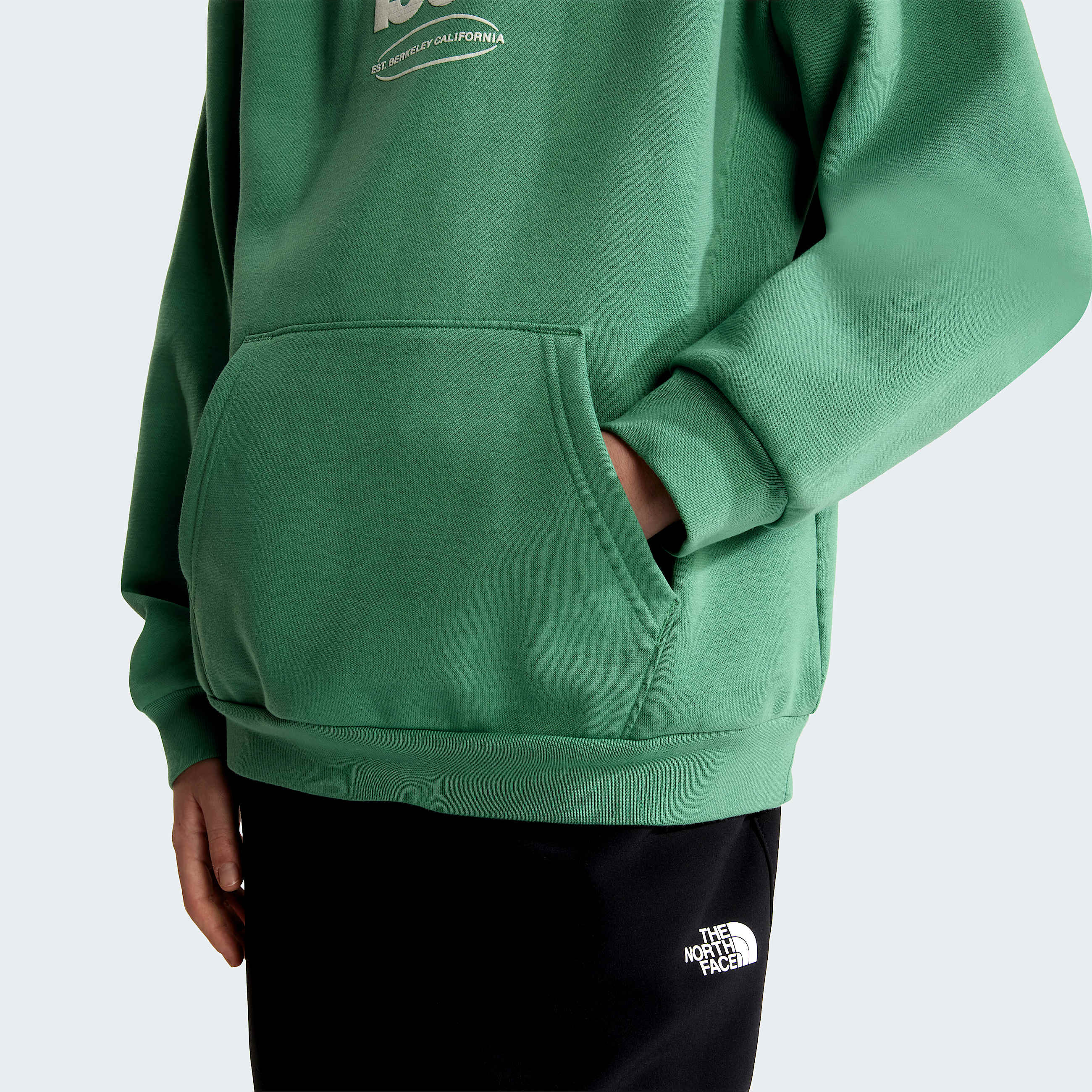 Sweat  capuche graphique dcontract Track pour enfant TNF ALT6