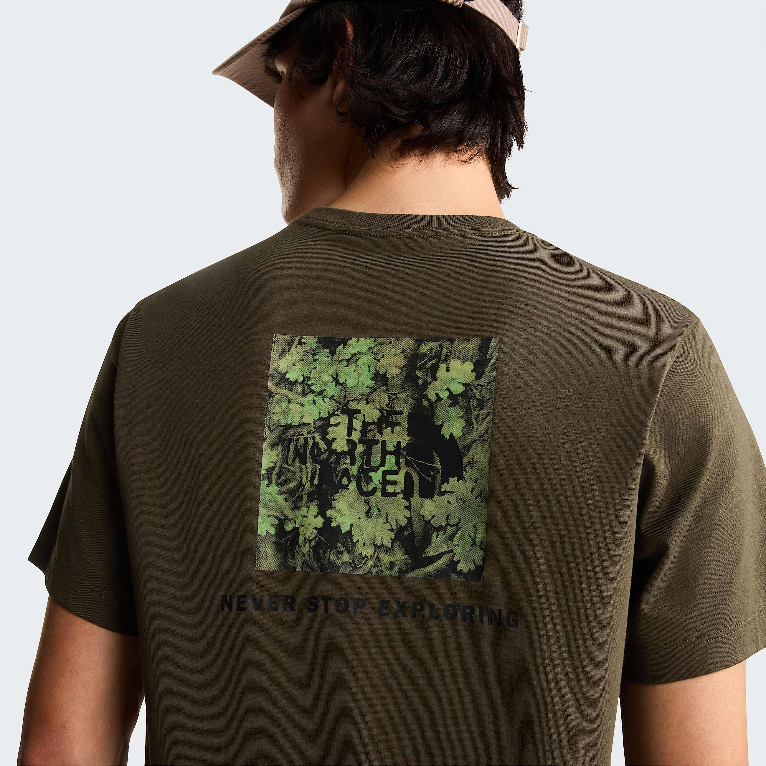 Mens Yosemite Oak Box NSE Regular TShirt TNF ALT5