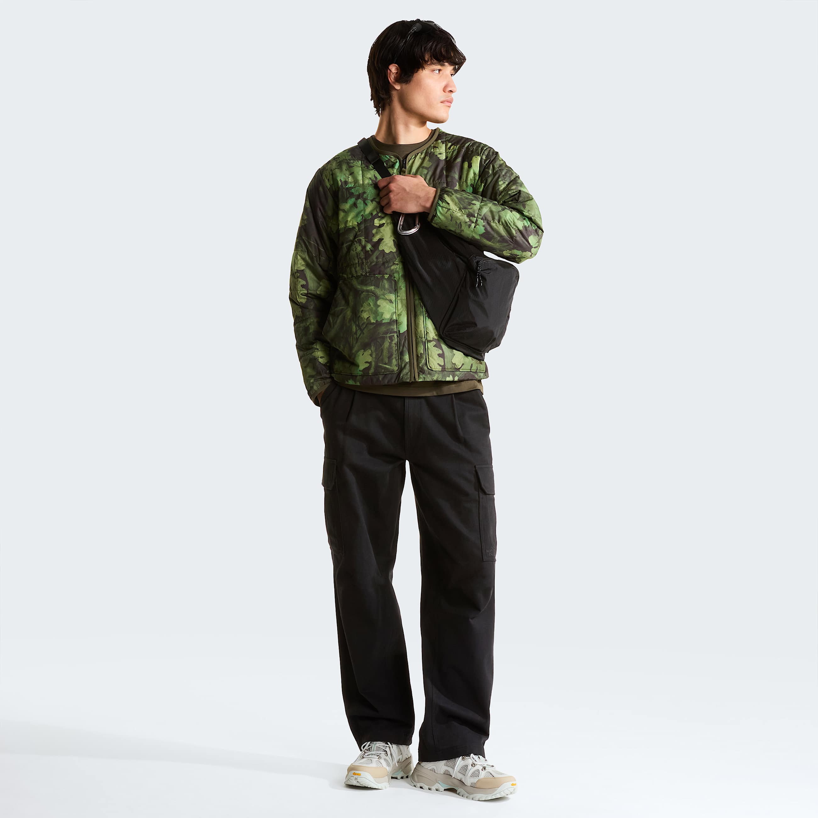 Mens Lhotse Lightweight Insulated Printed Jacket TNF ALT1