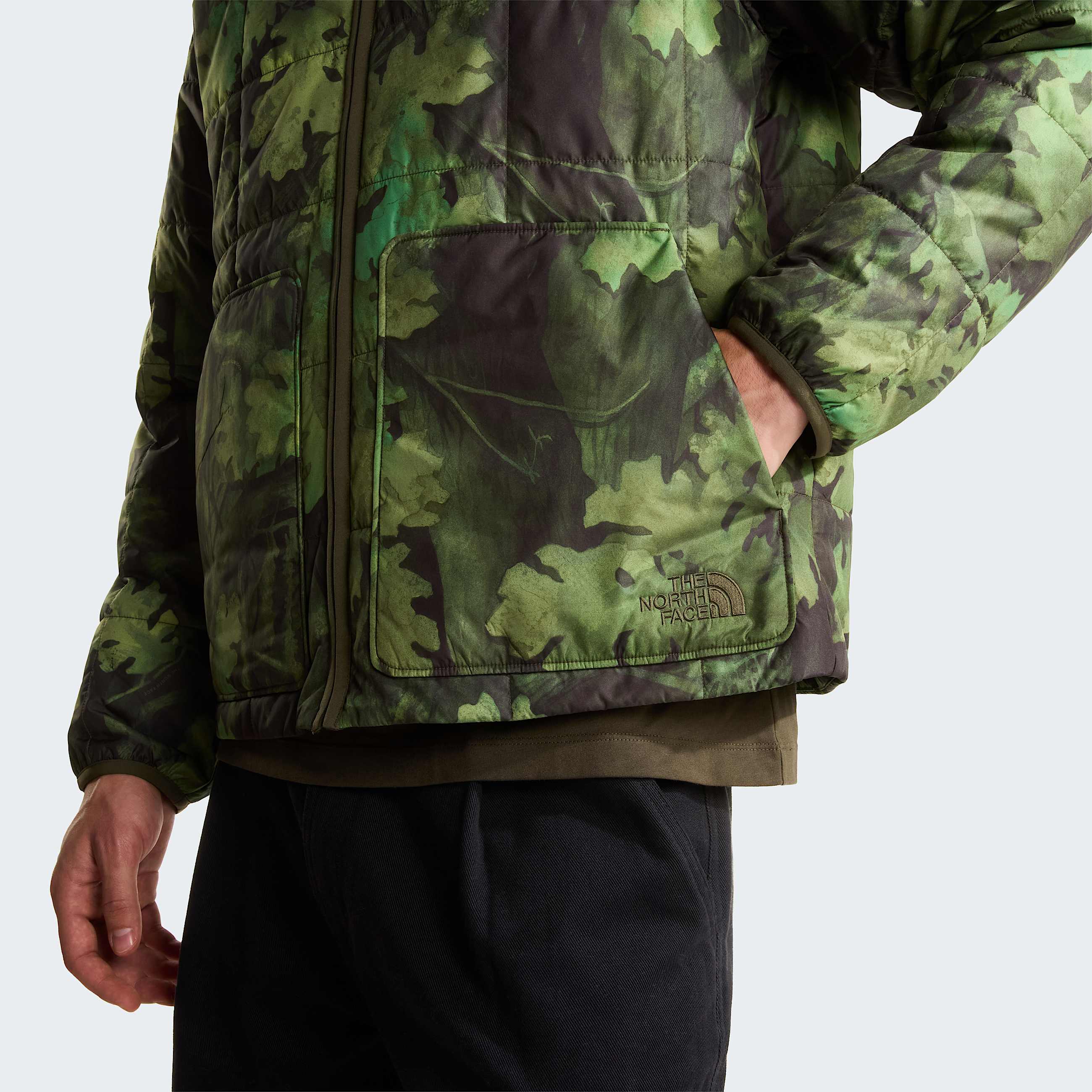 Mens Lhotse Lightweight Insulated Printed Jacket TNF ALT6