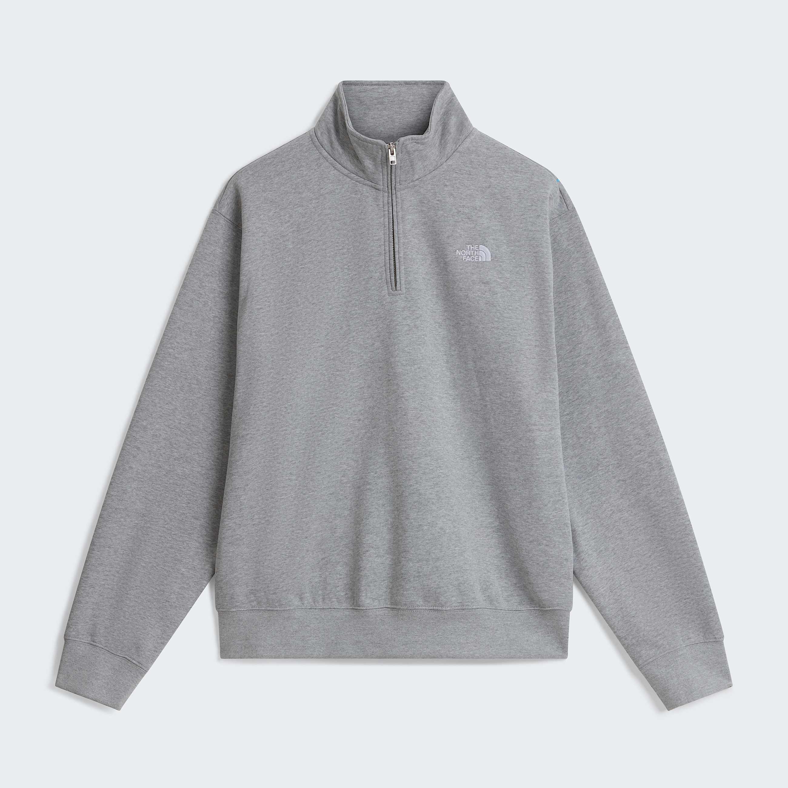 Mens Essential Simple Dome Relaxed 14 Zip Sweatshirt TNF ALT30