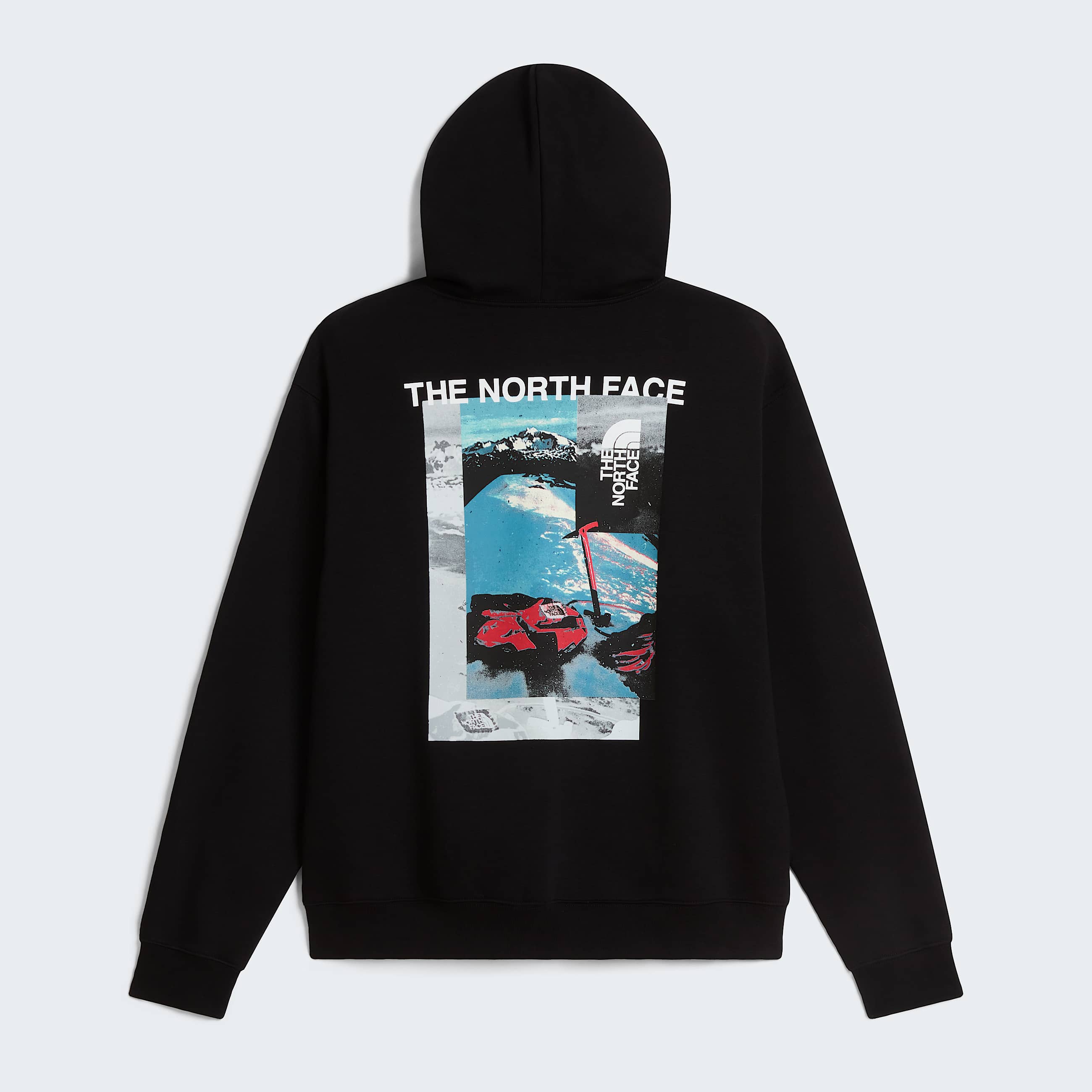 Mens Apex 75 Collage Relaxed Hoodie TNF ALT31