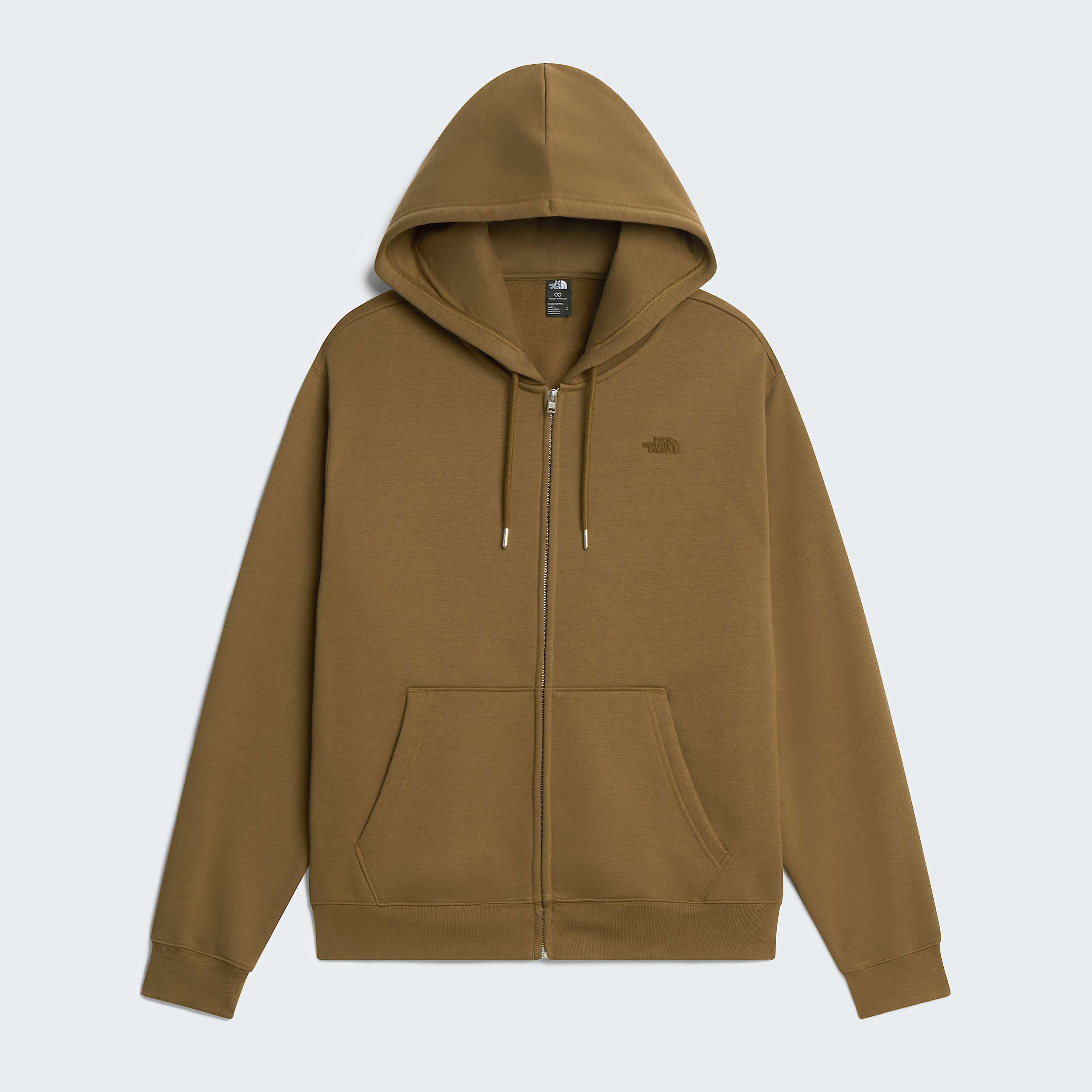 Sudadera con capucha y cremallera completa TNF Essential Simple Dome para hombre TNF ALT30