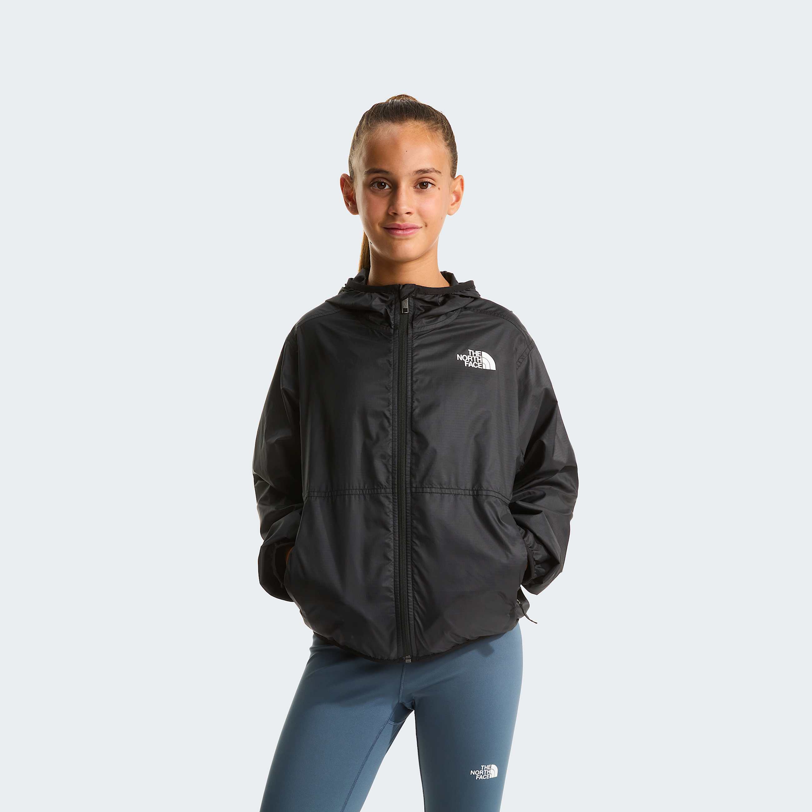 Cyclone Wind Jacket Girl TNF HERO