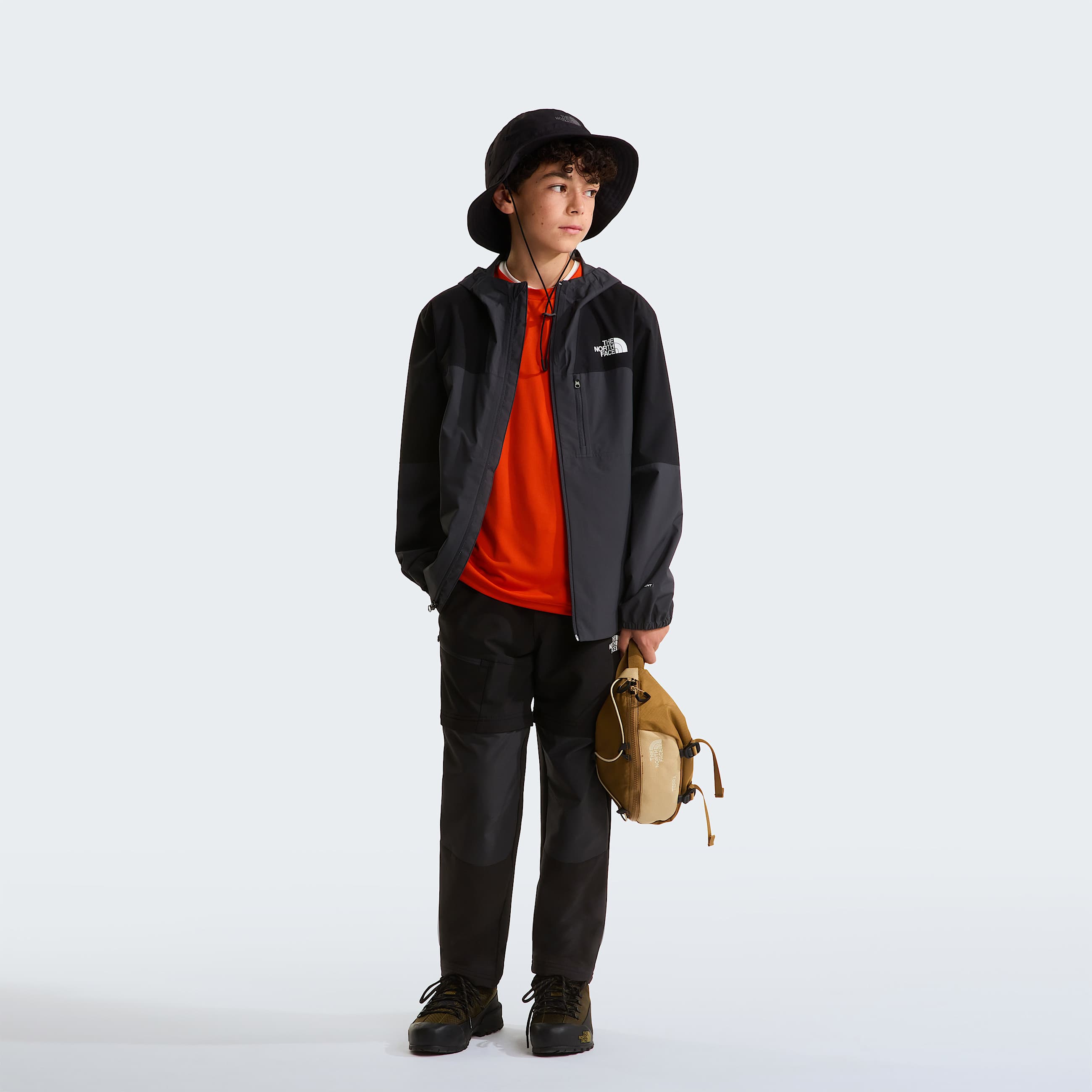 Hike Convertible Trousers Junior TNF ALT1