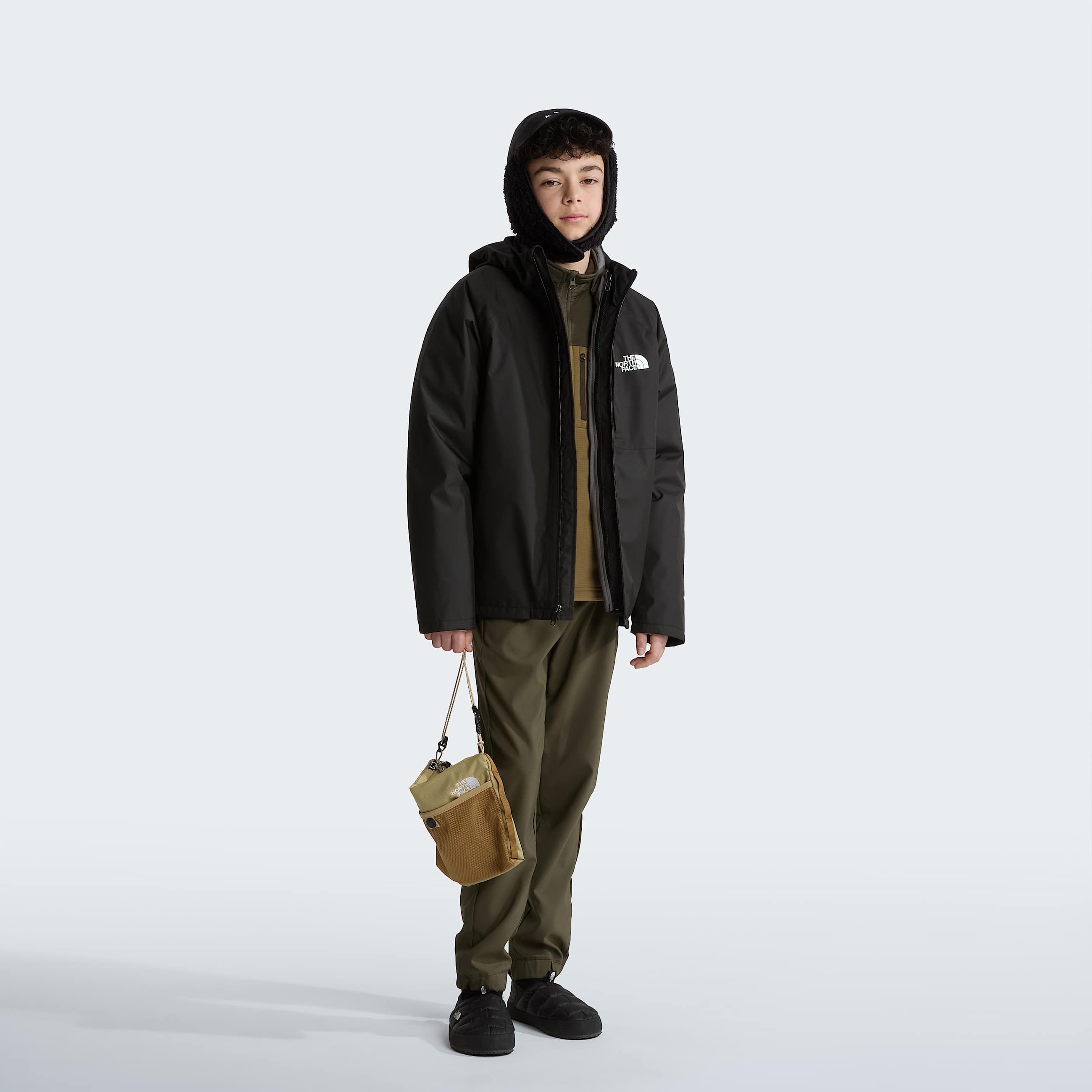 Perrito 4In1 Hooded Jacket Junior TNF ALT2