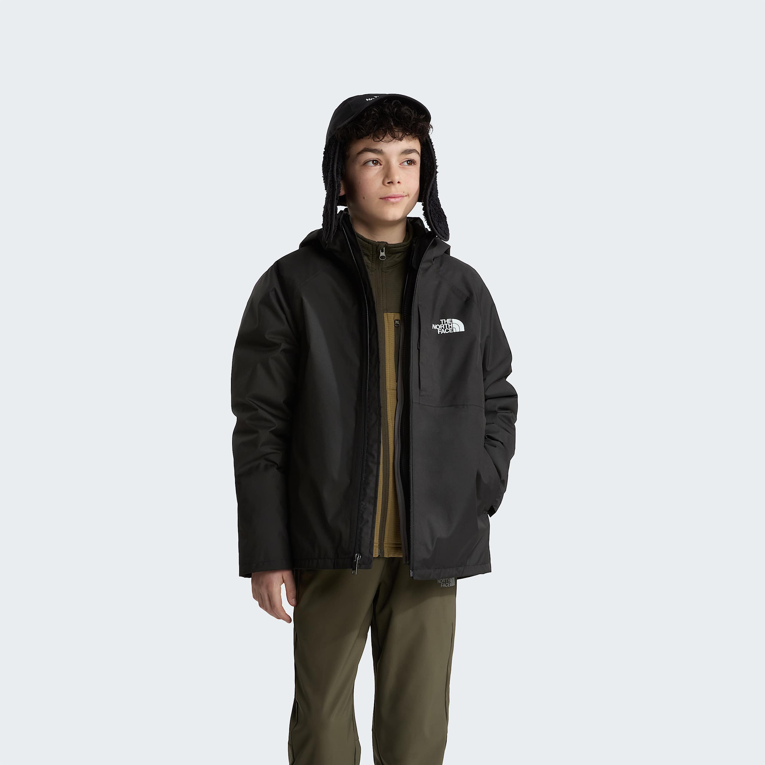 Perrito 4In1 Hooded Jacket Junior TNF ALT6