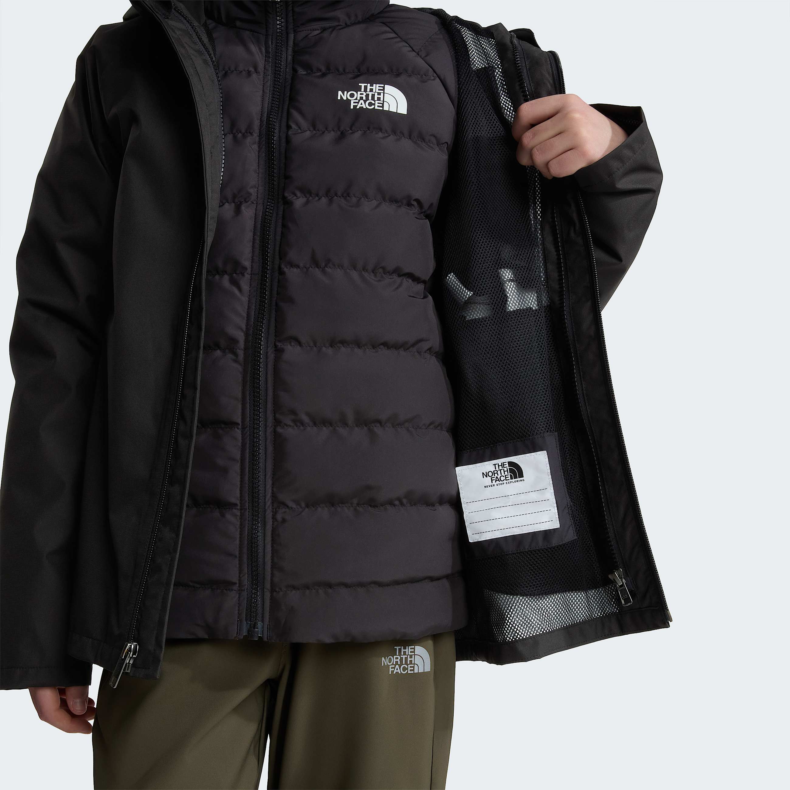 Perrito 4In1 Hooded Jacket Junior TNF ALT12