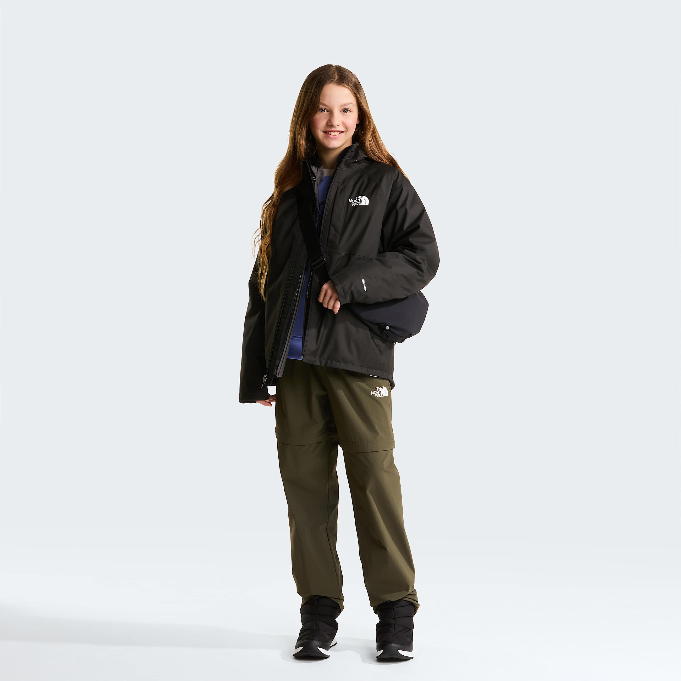 Perrito 4In1 Hooded Jacket Junior TNF ALT15