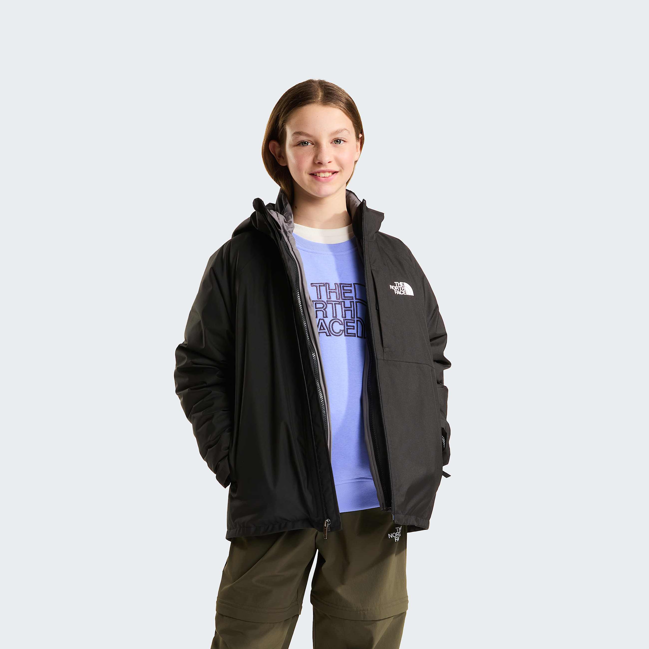 Perrito 4In1 Hooded Jacket Junior TNF ALT18