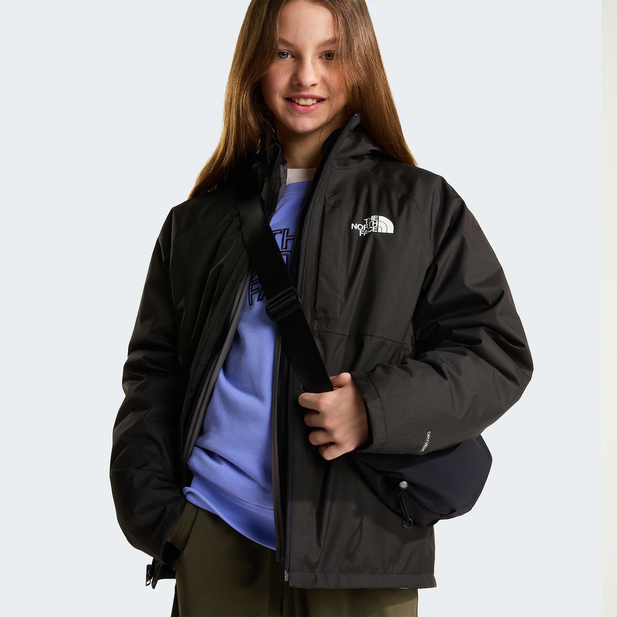 Perrito 4In1 Hooded Jacket Junior TNF ALT19