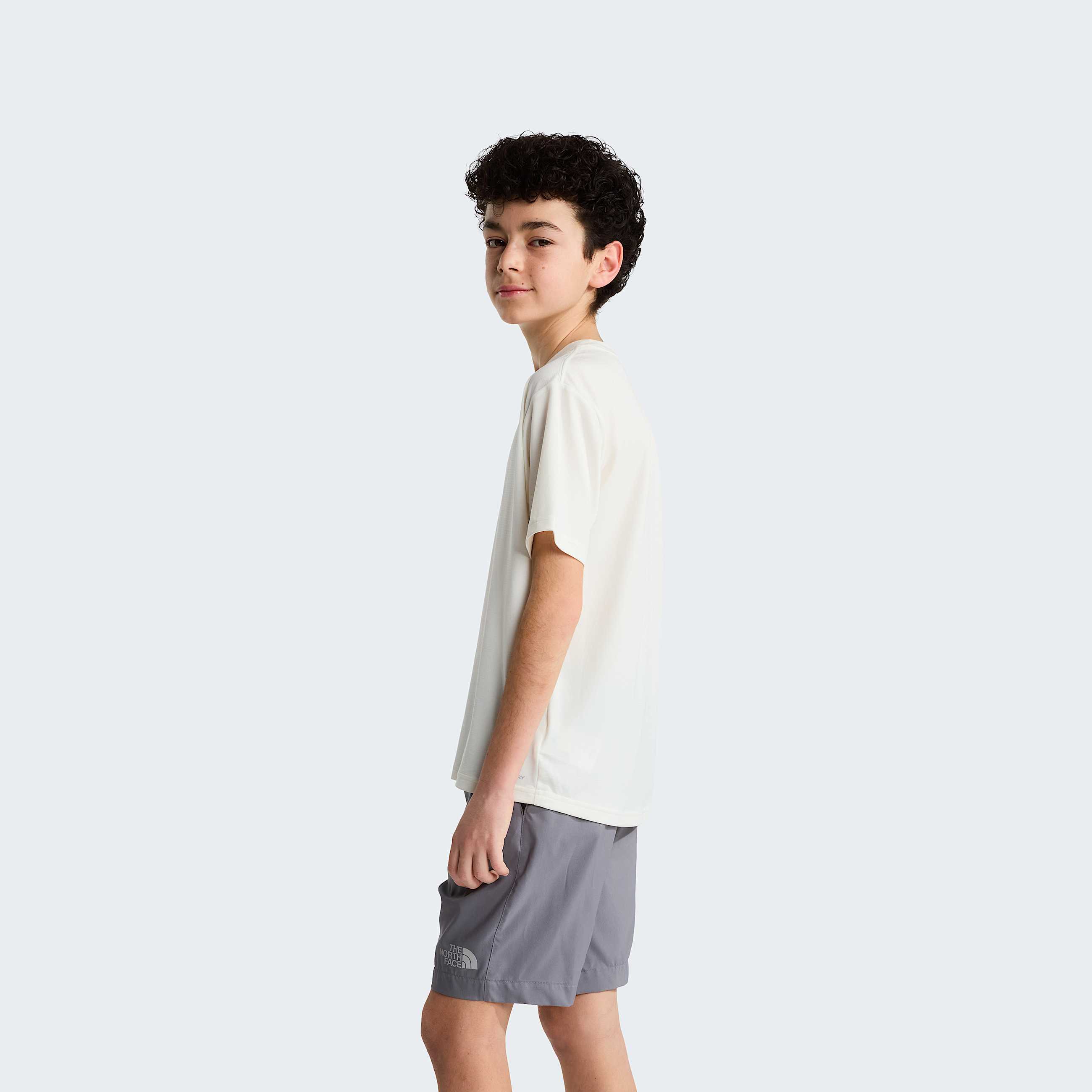 Teens 247 TShirt TNF White Dune ALT2