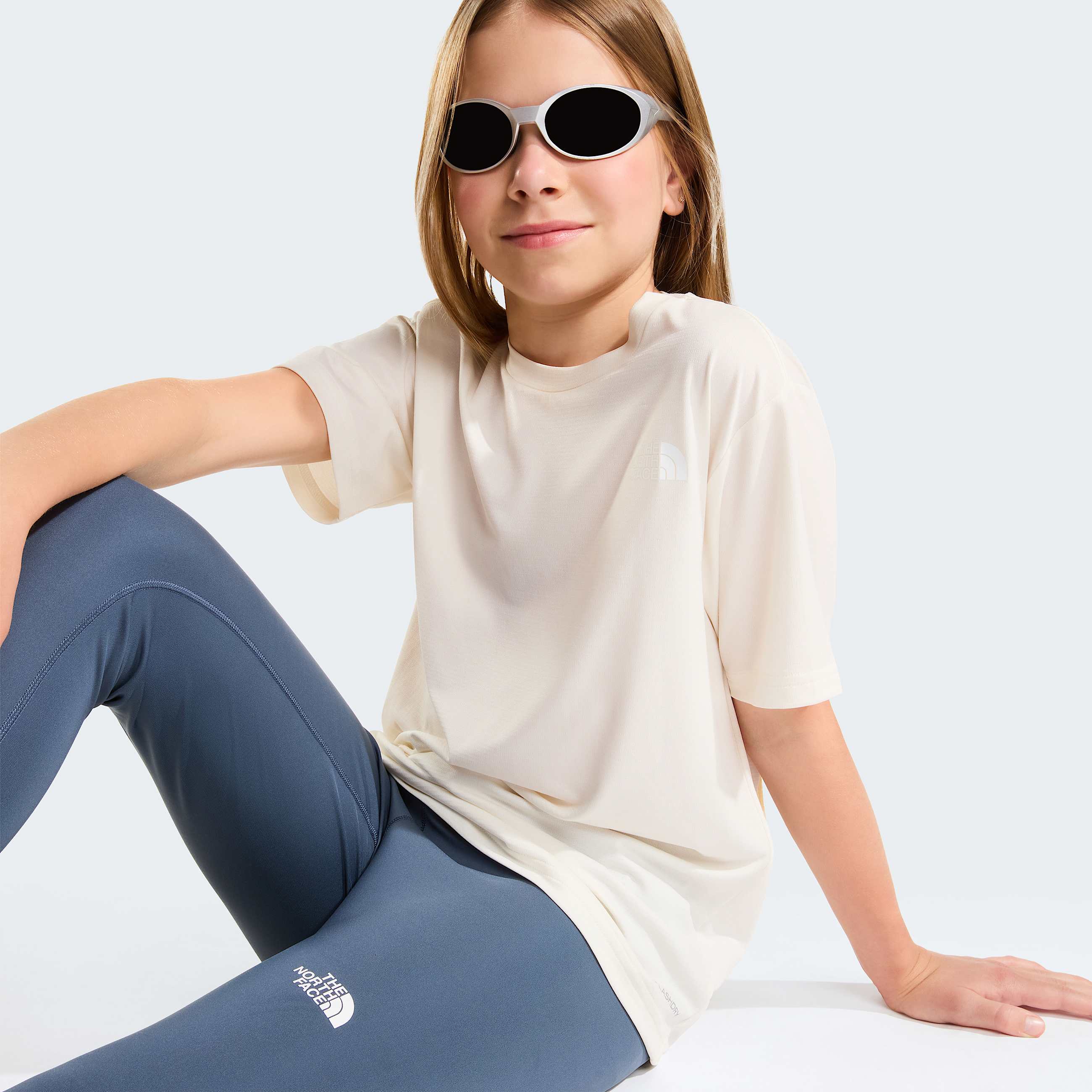 Teens 247 TShirt TNF White Dune ALT16